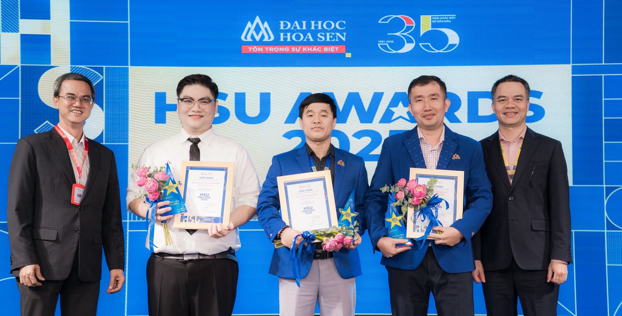 HSU Awards 2025: Tôn vinh những người gieo mầm tri thức “bình thường mà phi phàm”