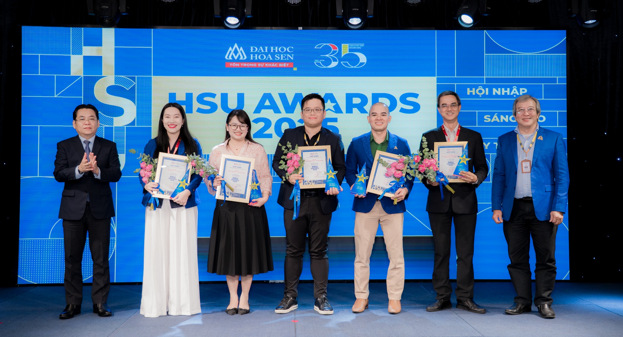 HSU Awards 2025: Tôn vinh những người gieo mầm tri thức “bình thường mà phi phàm”