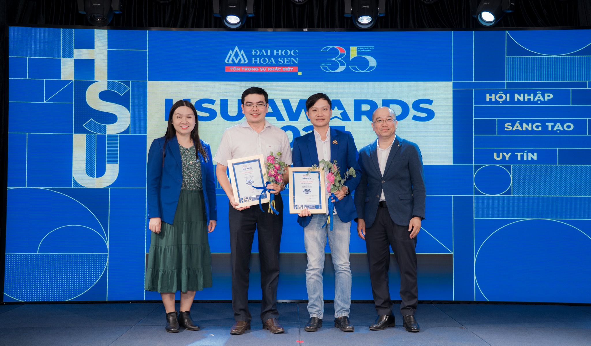 HSU Awards 2025: Tôn vinh những người gieo mầm tri thức “bình thường mà phi phàm”