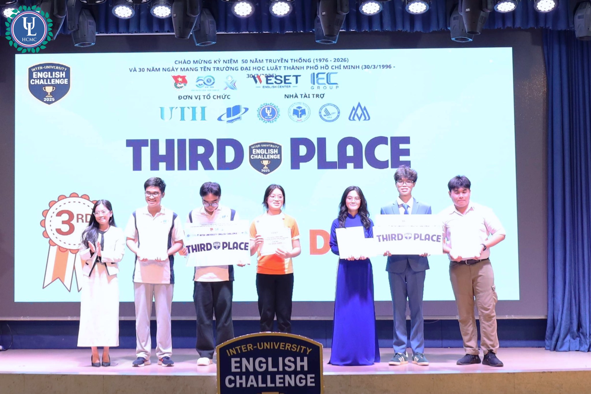 Sinh viên ngành Ngôn ngữ Anh tỏa sáng tại Inter-University English Challenge 2025