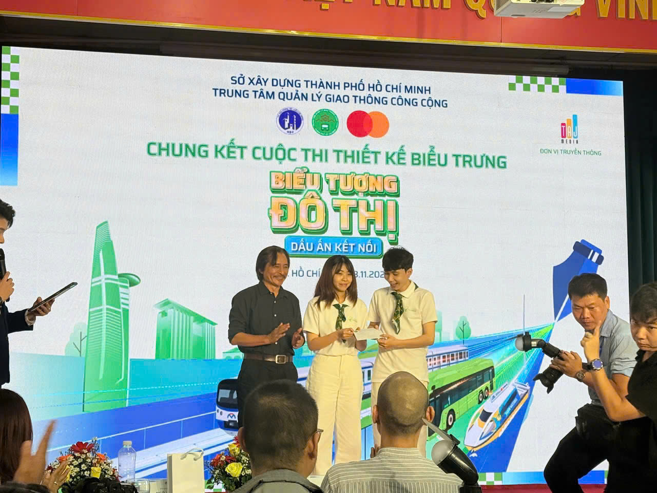 Nhóm sinh viên Ngành Thiết kế đồ hoạ HSU giành giải thưởng tại cuộc thi thiết kế logo “Biểu tượng đô thị – Dấu ấn kết nối”