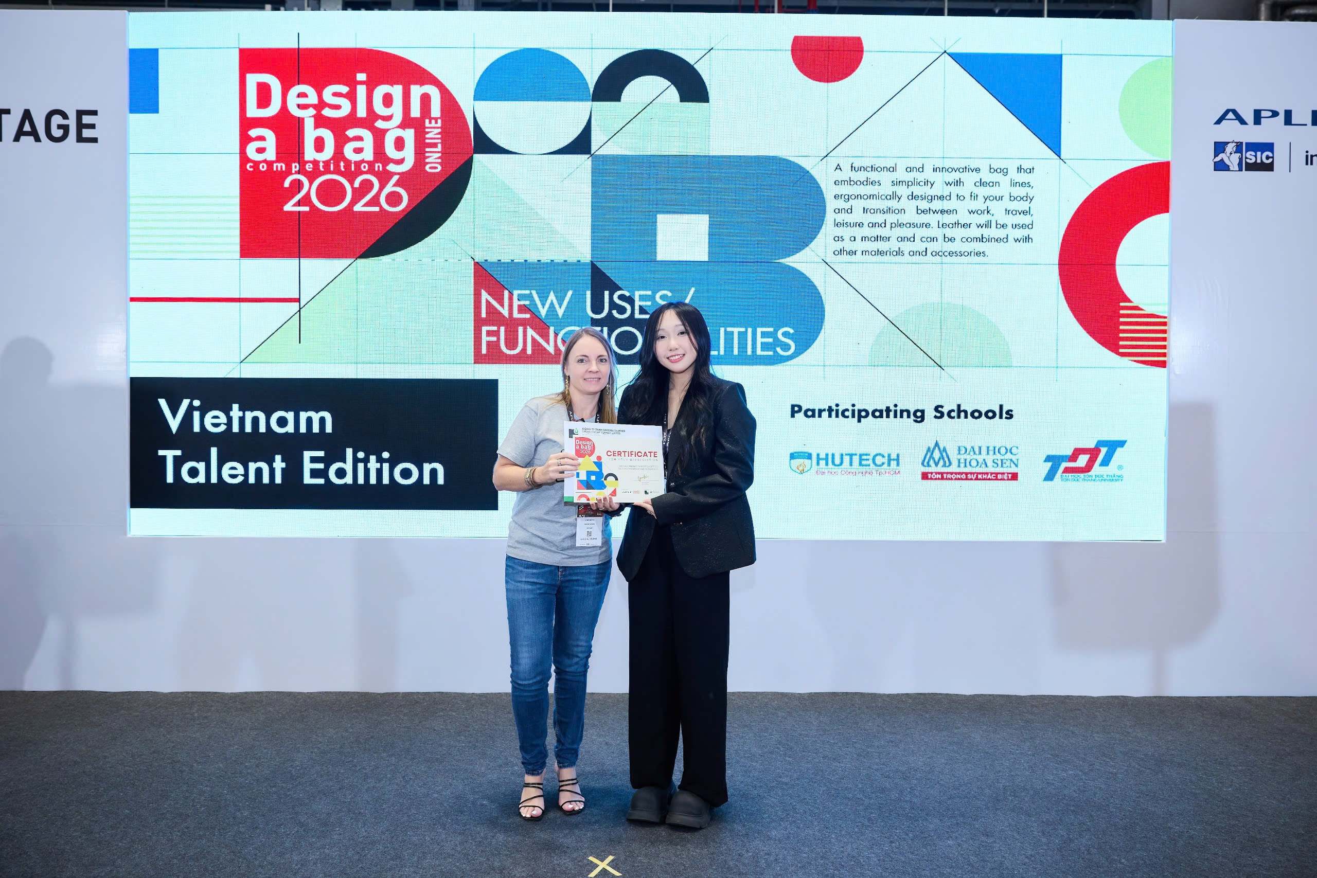 Sinh viên ngành Thiết kế Thời trang HSU giành giải Nhất "The Design-A-Bag Vietnam Talent Edition 2026"
