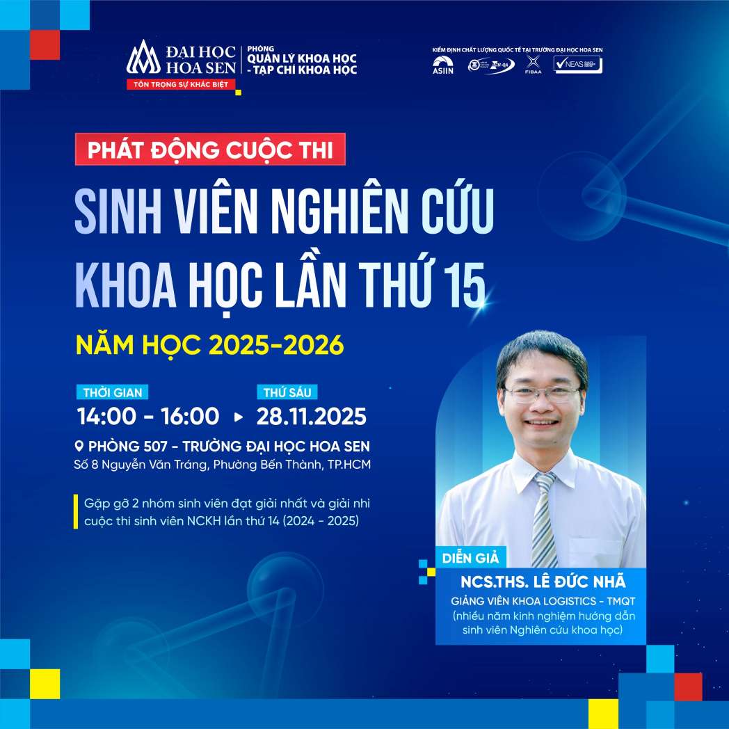Tọa đàm Phát động Cuộc thi sinh viên nghiên cứu khoa học lần thứ 15