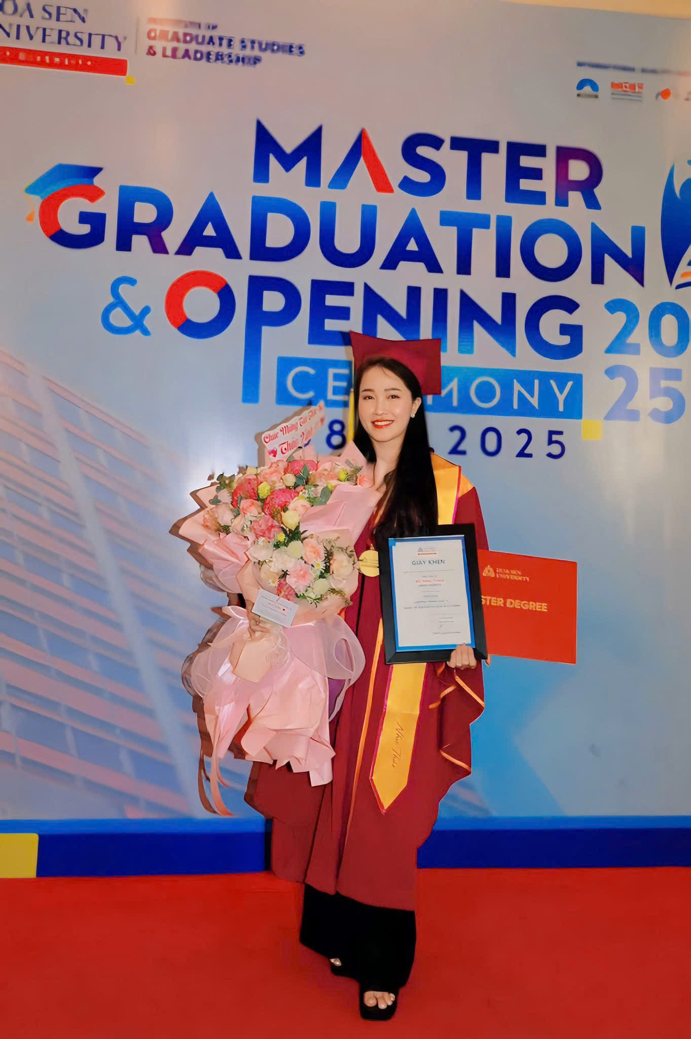 Tân Thạc sĩ Đỗ Như Thảo, Thủ khoa chương trình Thạc sĩ Quản trị Du lịch & Lữ hành (MAT)