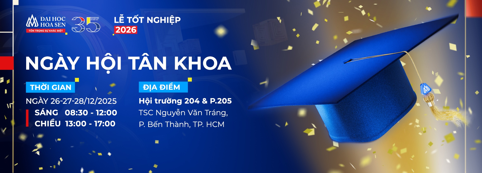 Ngày hội Tân khoa Đại học Hoa Sen