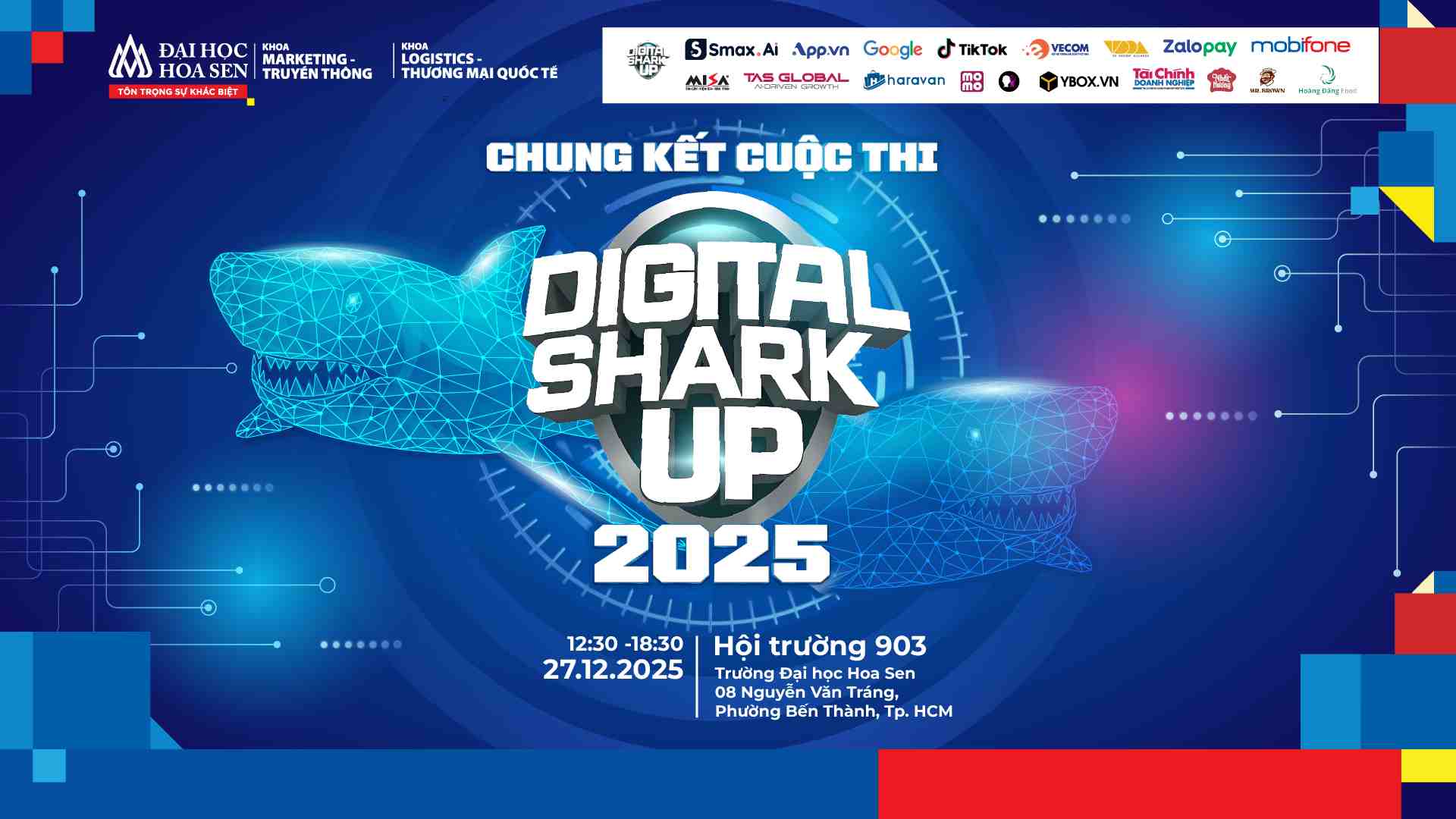 Chung kết Digital Shark Up 2025 – Ai sẽ thuyết phục được “Cá mập số”?