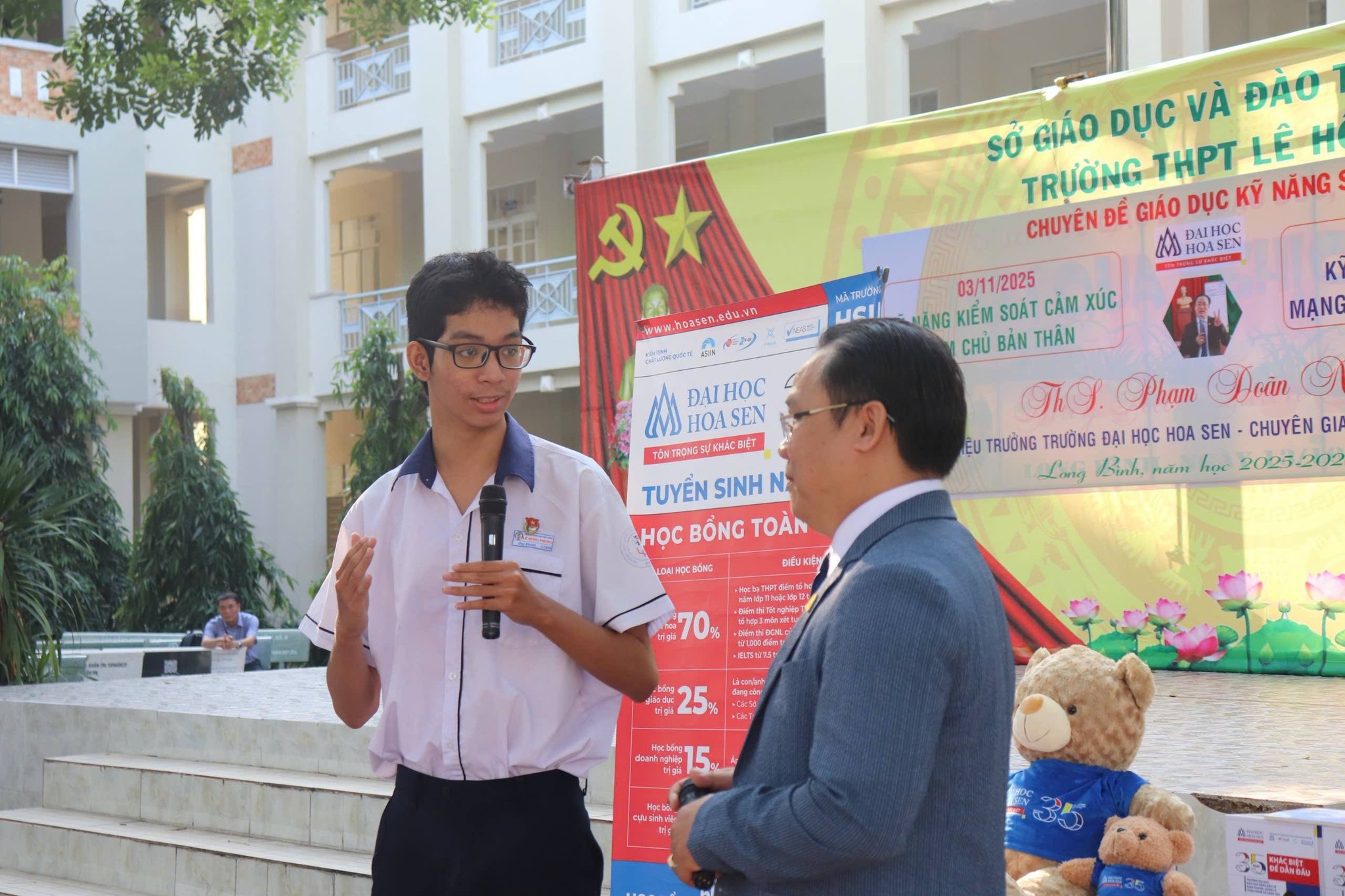 Teen Trường THPT Lê Hồng Phong khám phá kỹ năng số thông minh cùng HSU