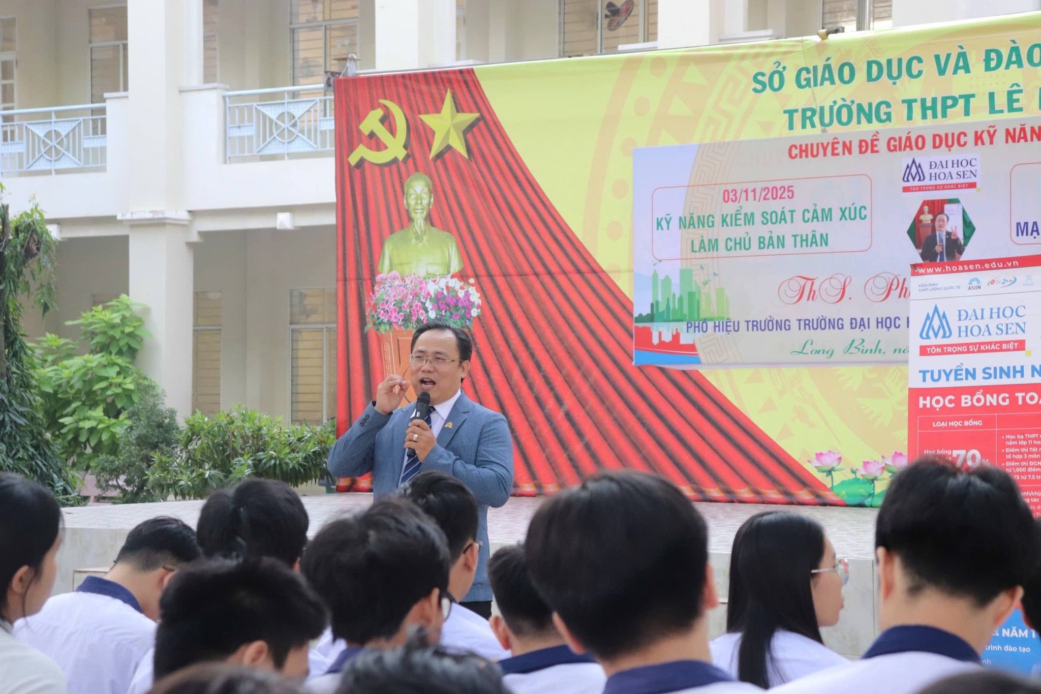 Teen Trường THPT Lê Hồng Phong khám phá kỹ năng số thông minh cùng HSU