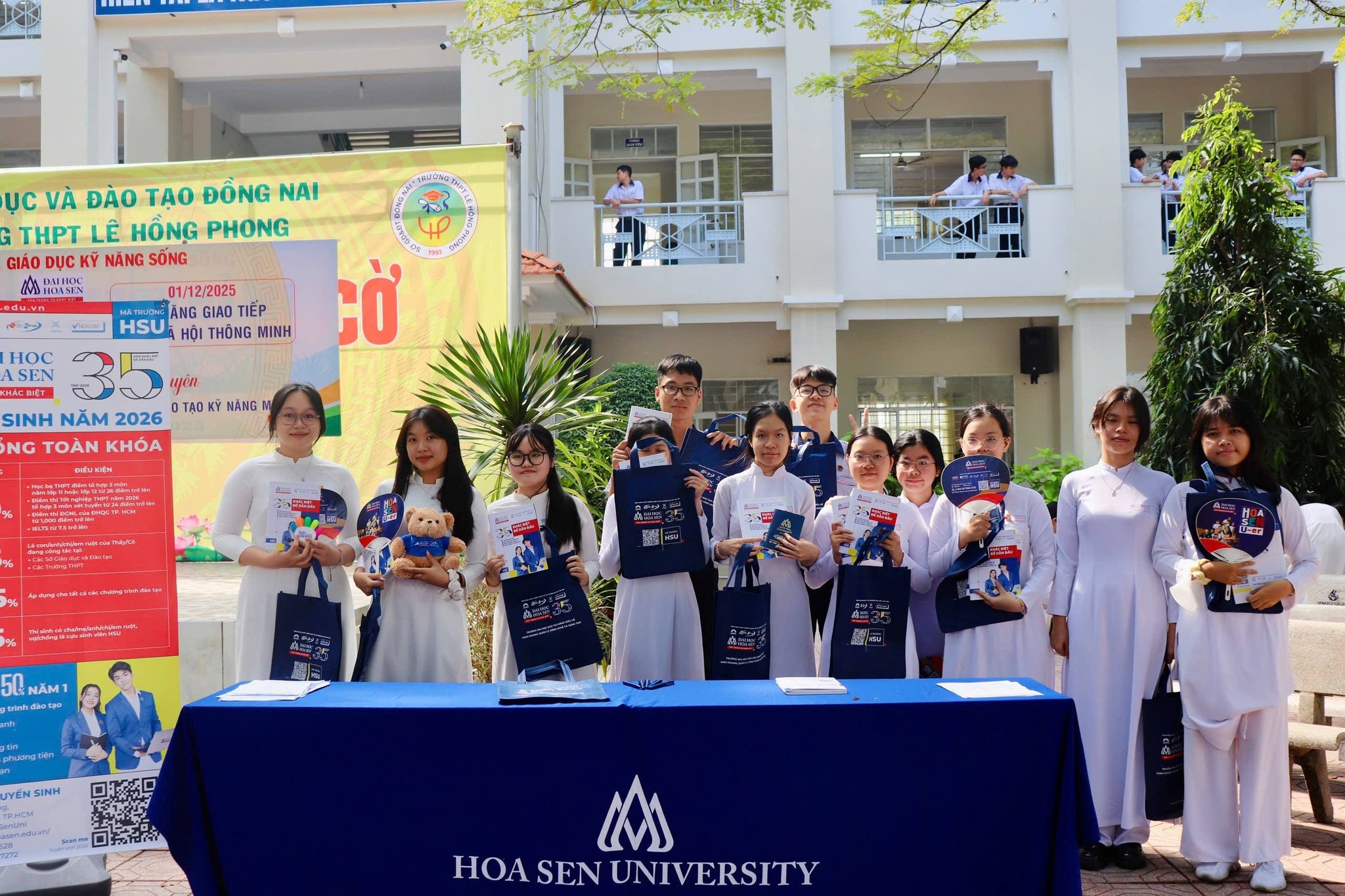 Teen Trường THPT Lê Hồng Phong khám phá kỹ năng số thông minh cùng HSU