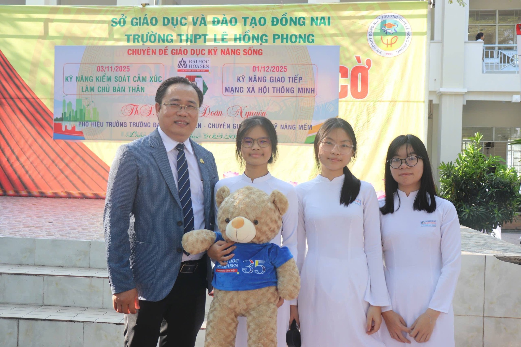 Teen Trường THPT Lê Hồng Phong khám phá kỹ năng số thông minh cùng HSU