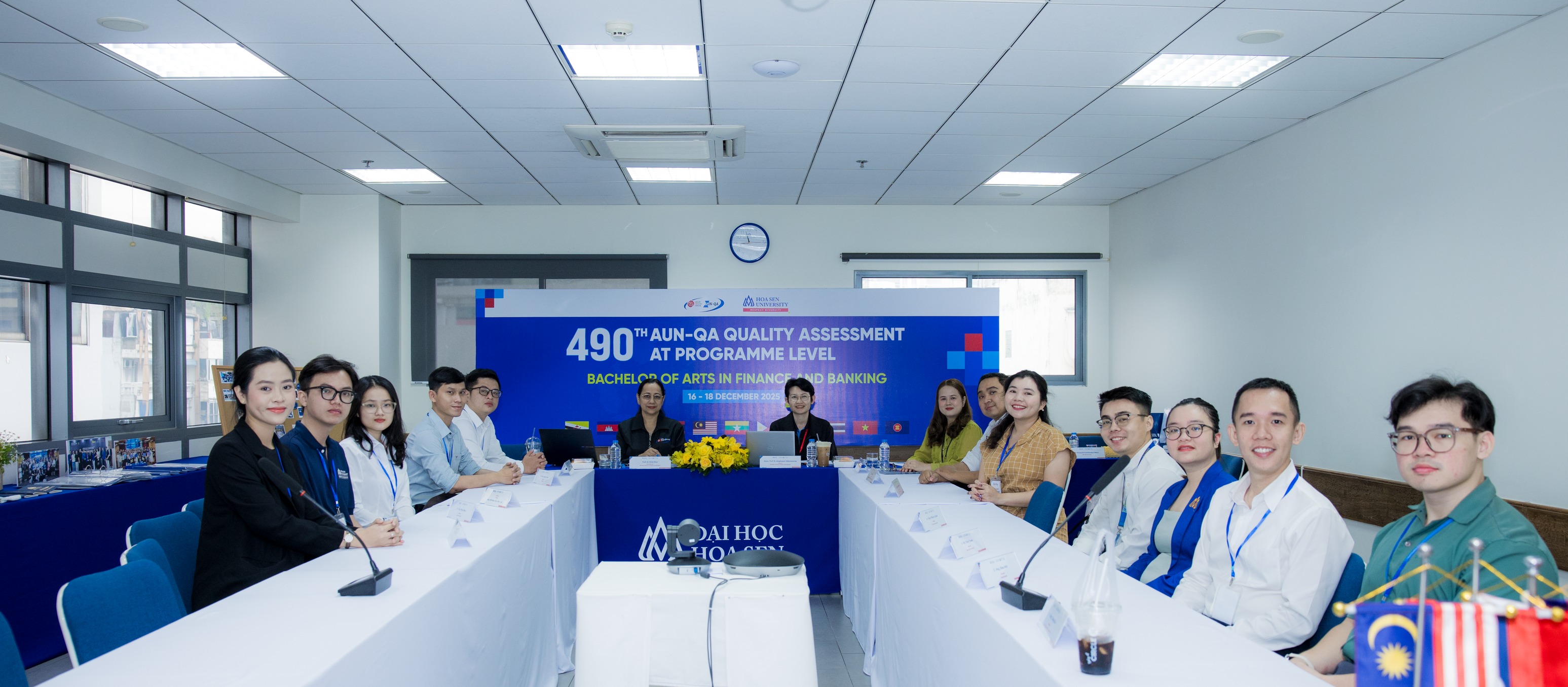 AUN-QA delegation commends 3 HSU undergraduate programs