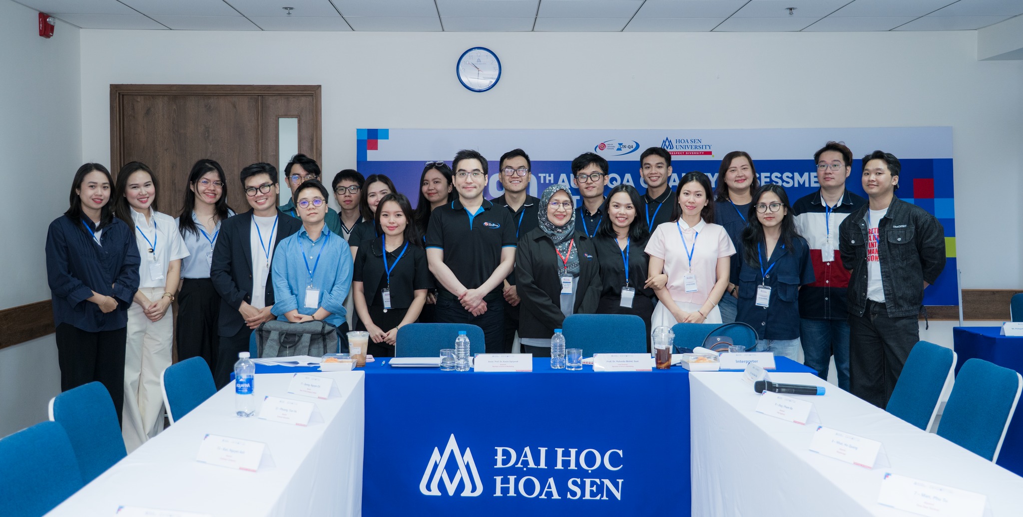 AUN-QA delegation commends 3 HSU undergraduate programs