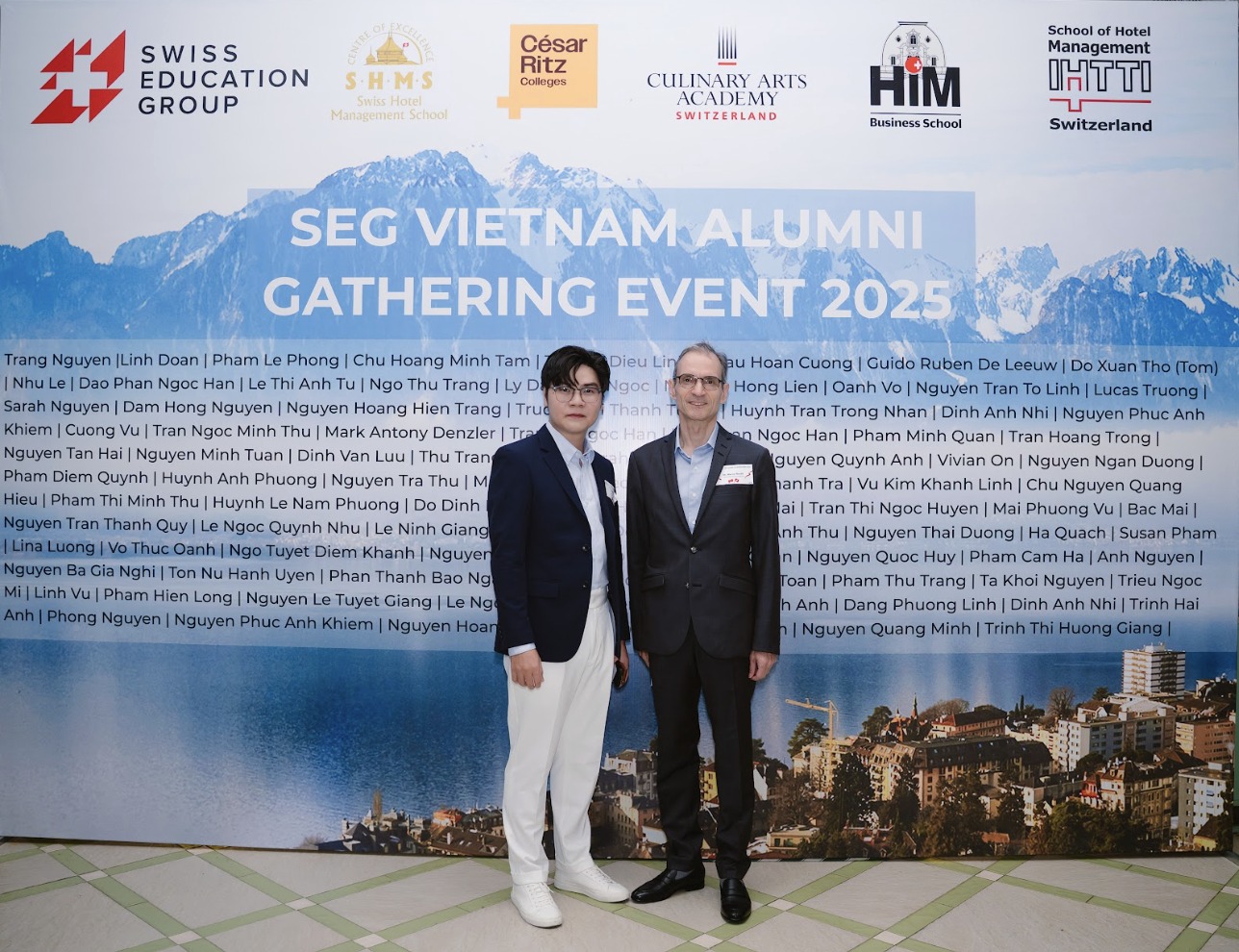 HSU hợp tác với Tập đoàn Giáo dục Thụy Sĩ SEG