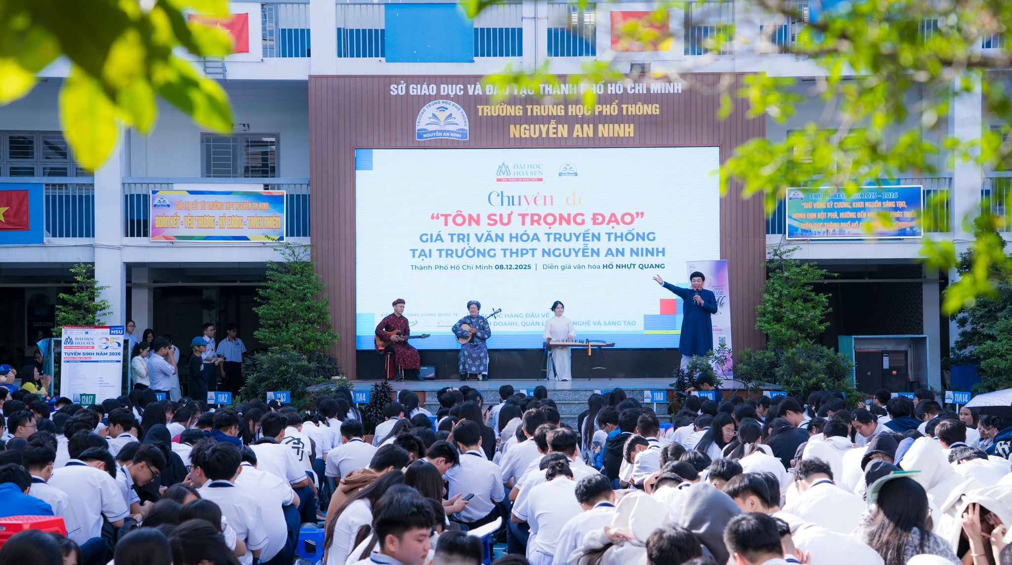 "Nhà thiết kế tương lai 2026" chính thức khởi động tại THPT Nguyễn An Ninh, cơ hội nhận học bổng đến 70% toàn khoá