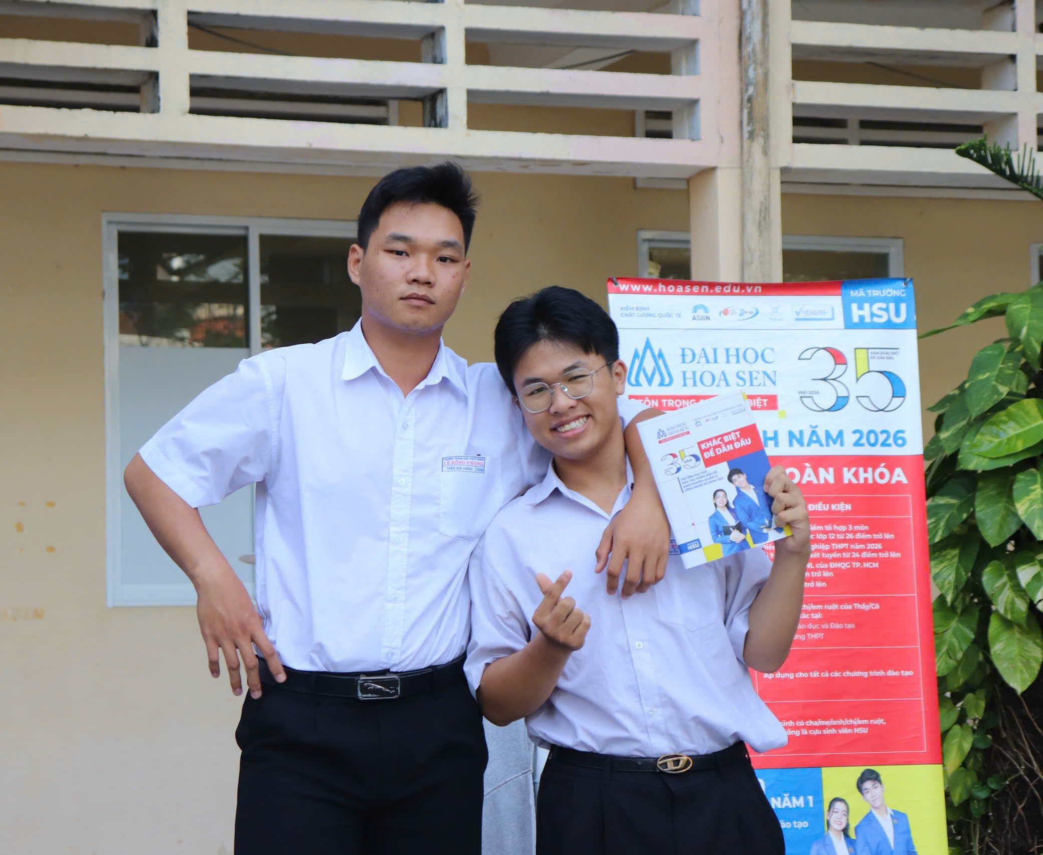 Học sinh THPT Lê Hồng Phong “săn” học bổng HSU trong chương trình hướng nghiệp