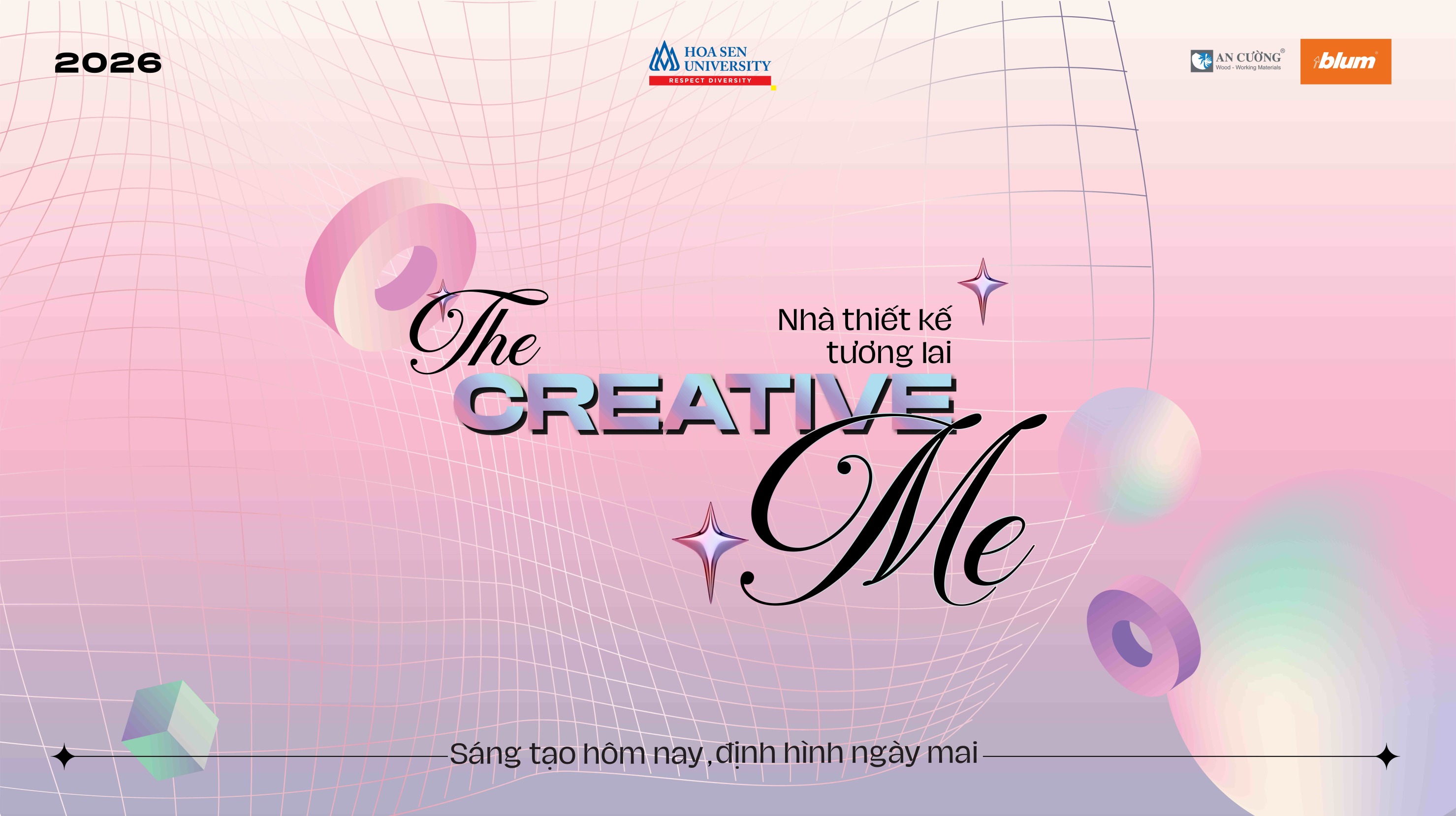 Cuộc thi Nhà thiết kế tương lai 2026: “The Creative Me - Sáng tạo hôm nay, định hình ngày mai"