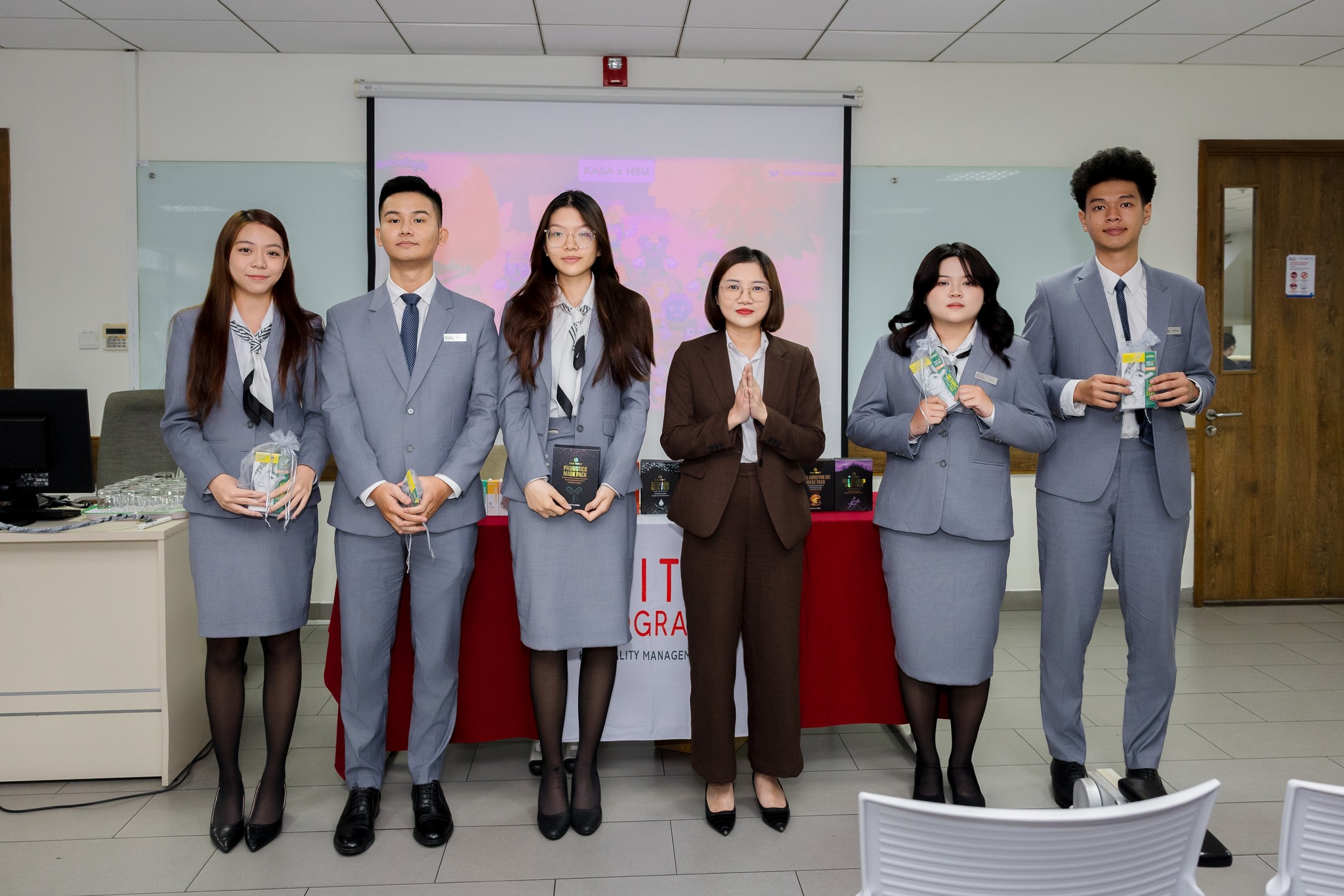 Showcasing Professional Presence with Hoa Sen Elite Students