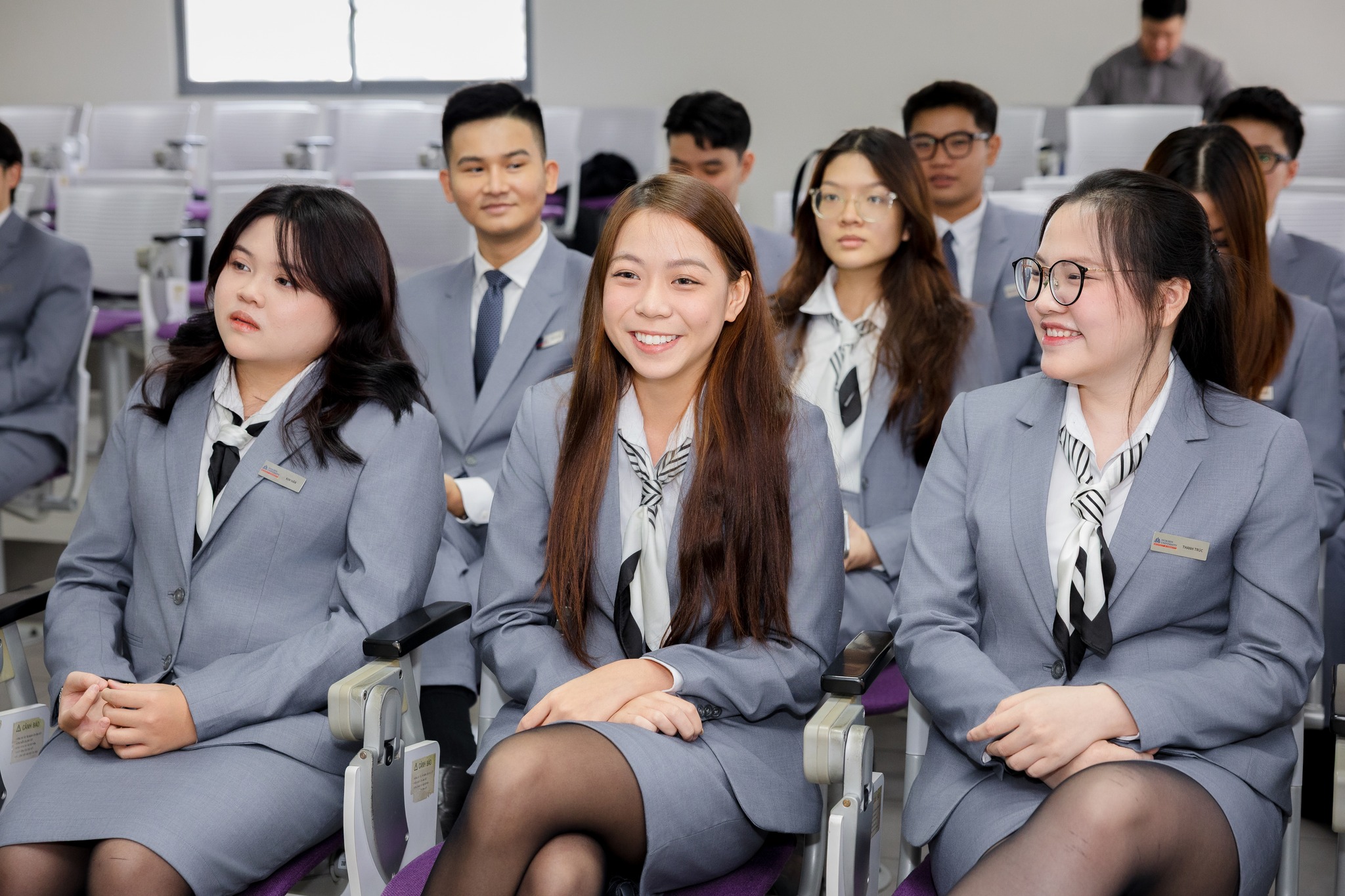 Showcasing Professional Presence with Hoa Sen Elite Students