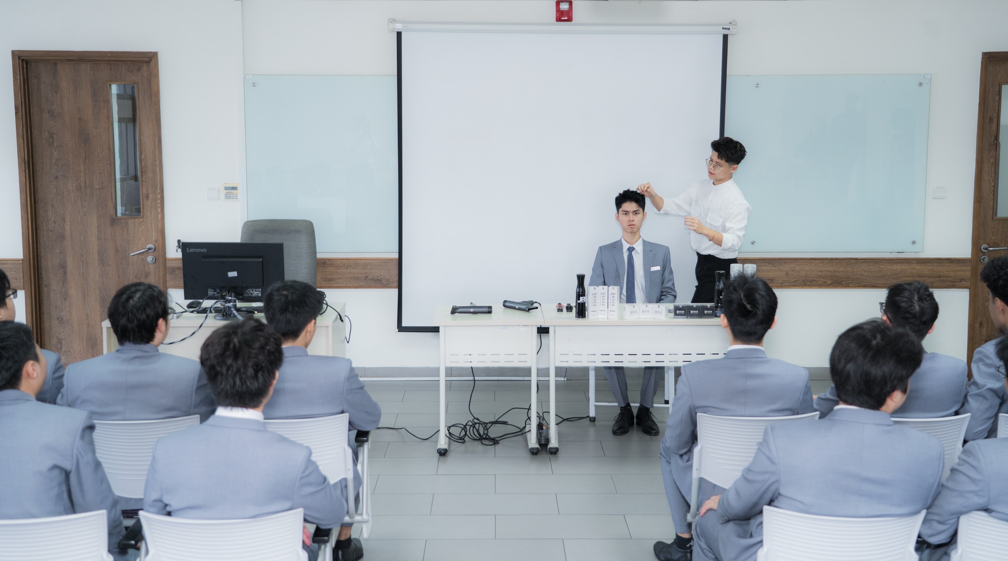 Showcasing Professional Presence with Hoa Sen Elite Students