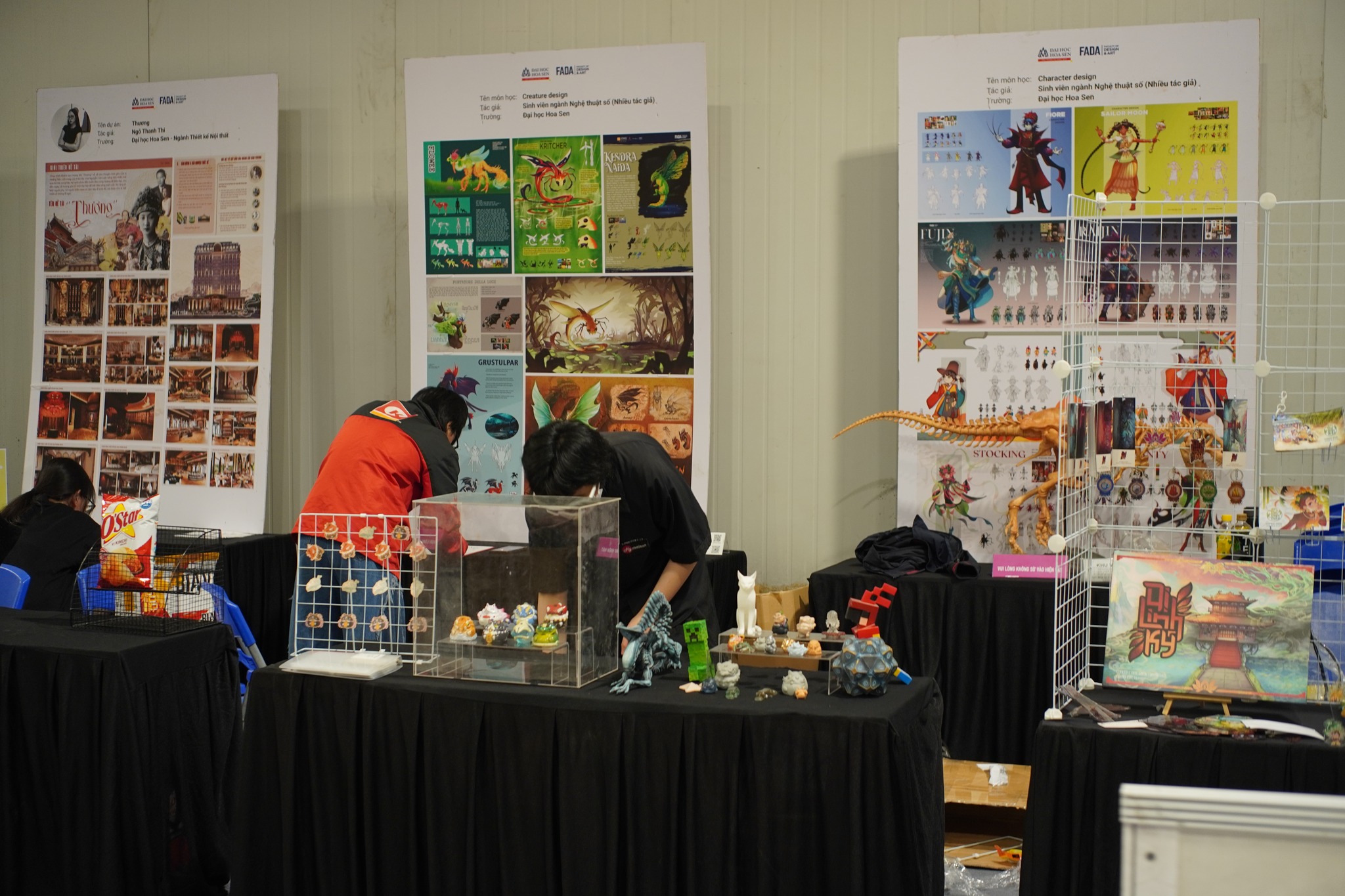 Sinh viên Nghệ thuật số HSU ghi dấu ấn tại Hobby Horizon 2025