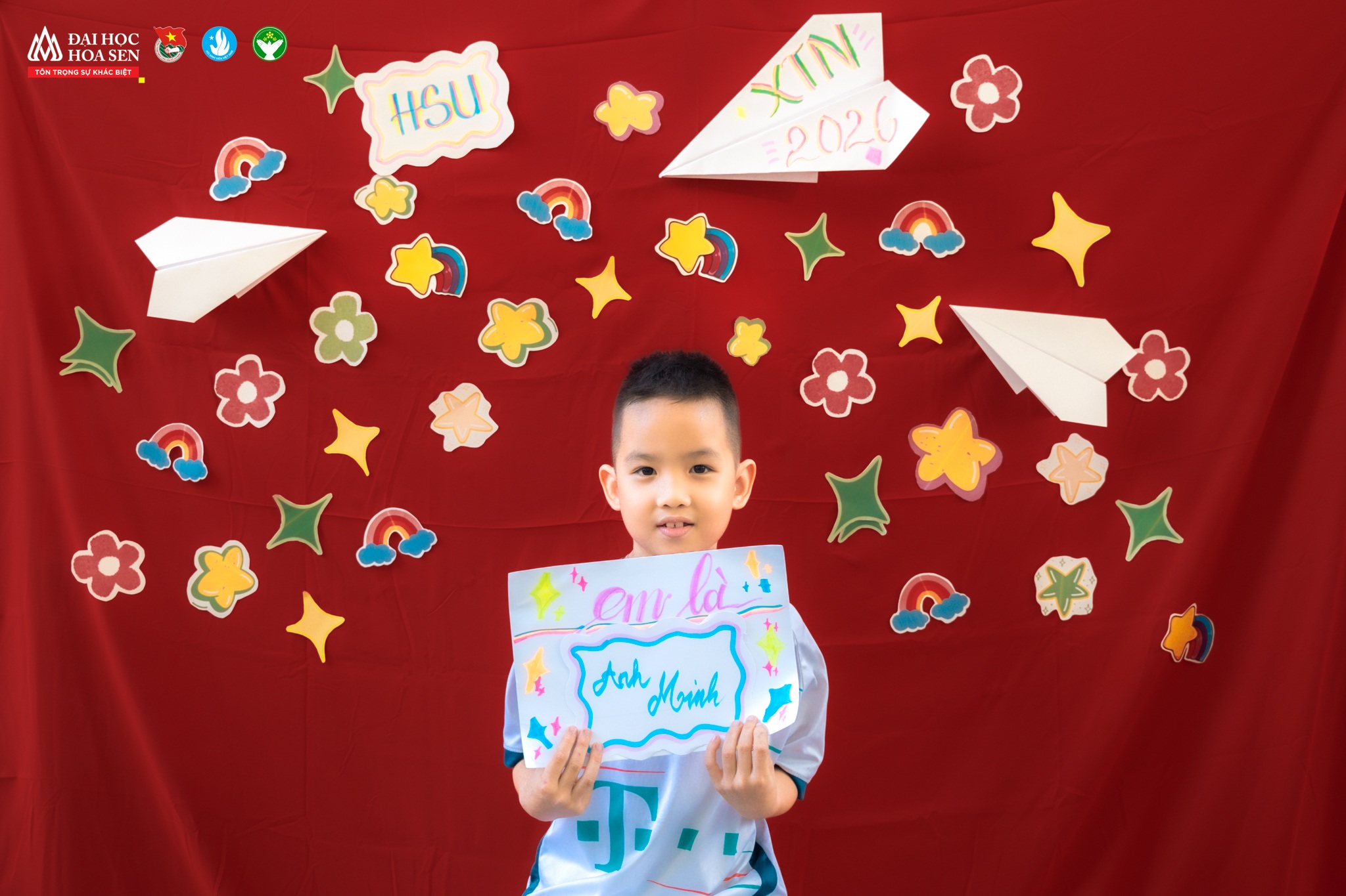 Rực rỡ sắc xuân với photobooth đặc biệt trong chiến dịch Xuân Tình nguyện 2026 của HSU