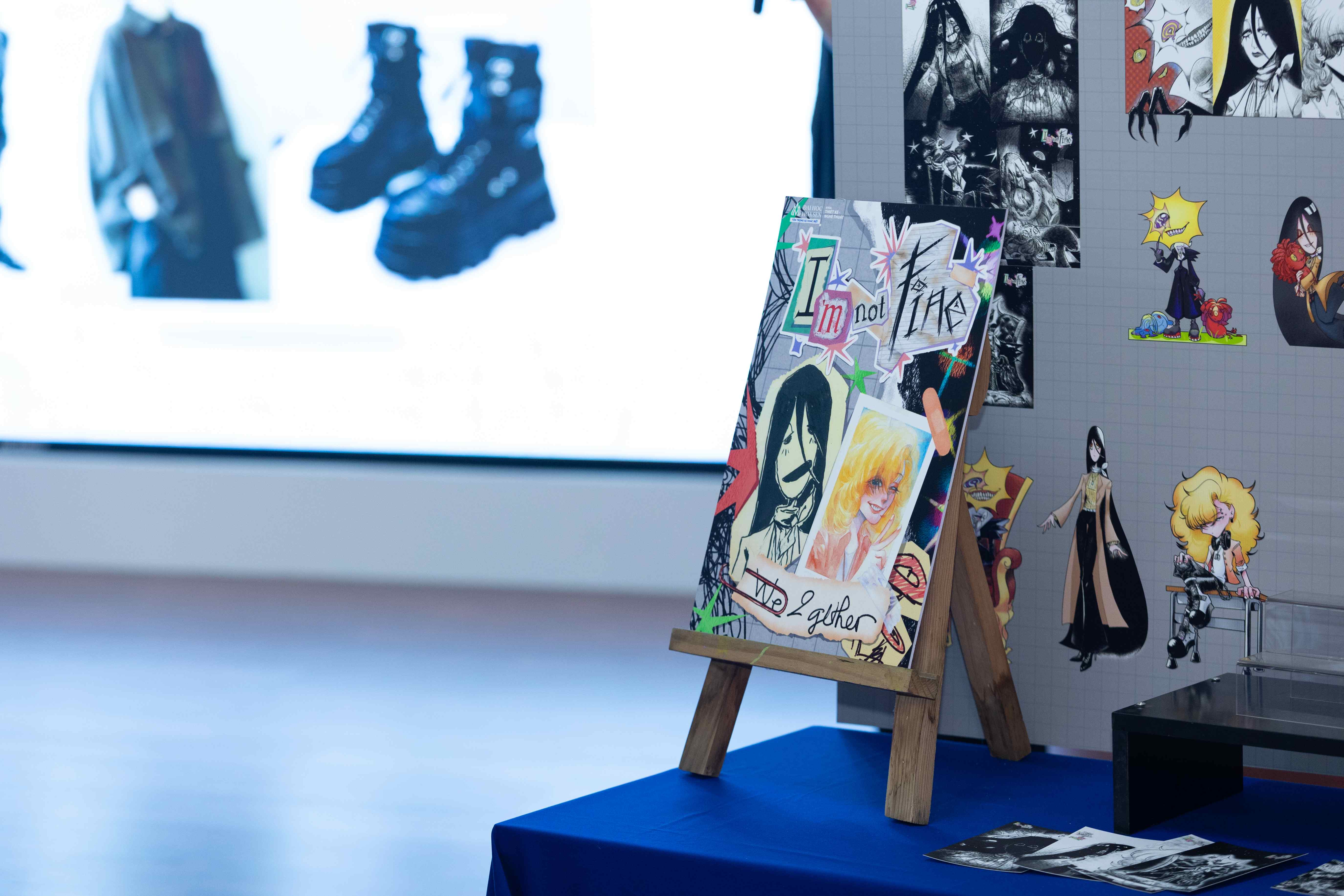 Đồ án tốt nghiệp ngành Nghệ thuật số: “I'm Not Fine”