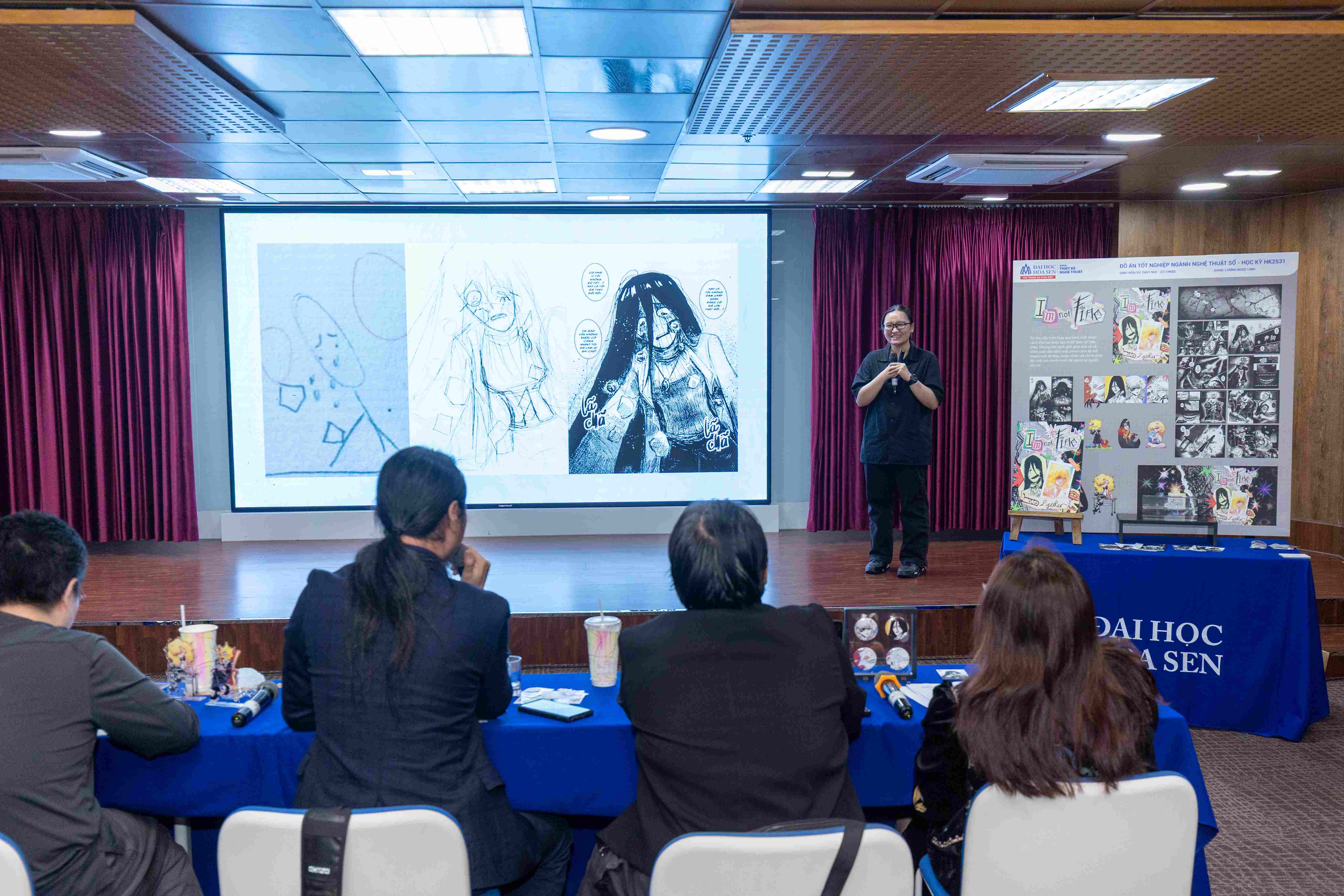 Đồ án tốt nghiệp ngành Nghệ thuật số: “I'm Not Fine”