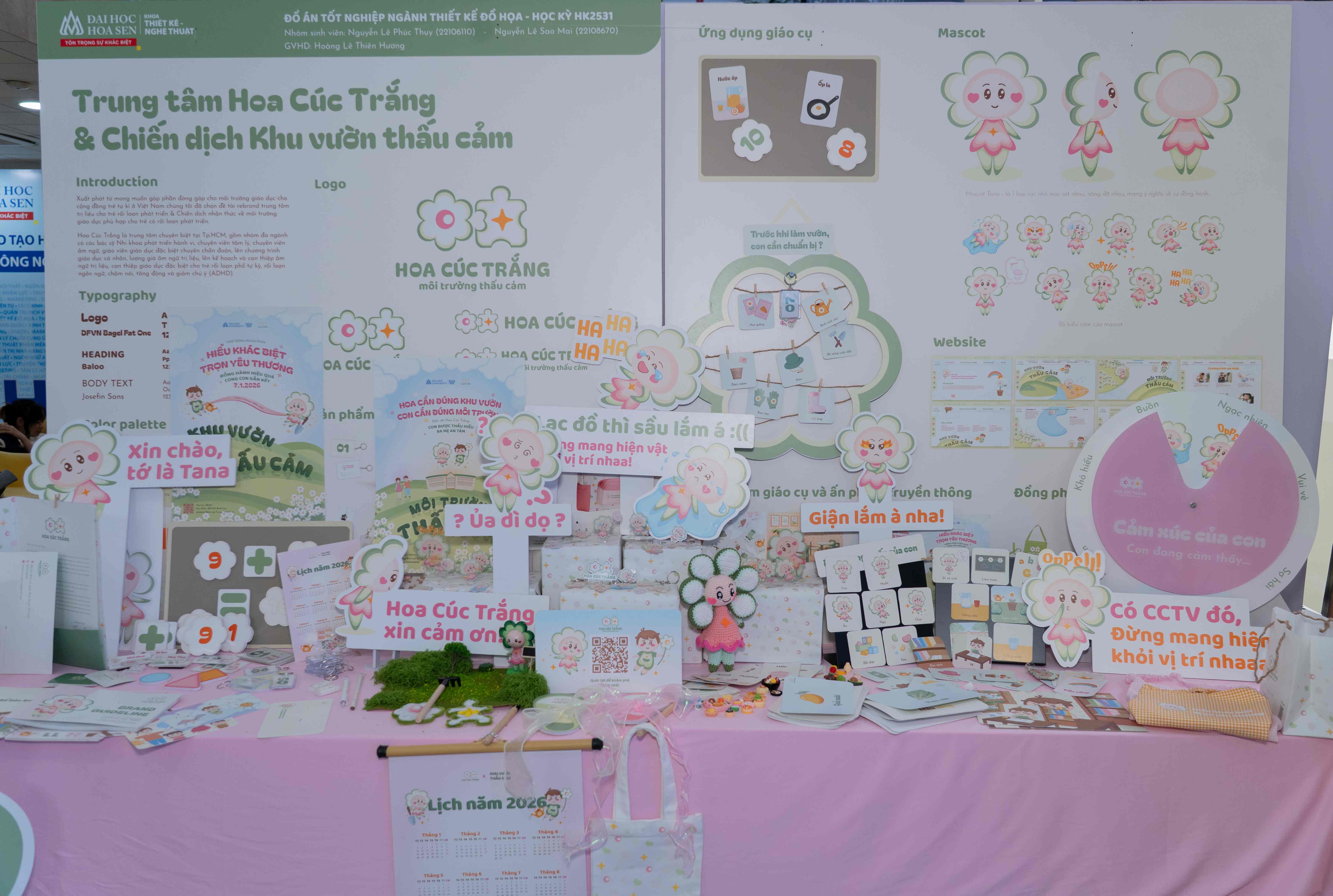 “Hoa Cúc Trắng”: Một đồ án tốt nghiệp khởi nguồn từ sự thấu cảm