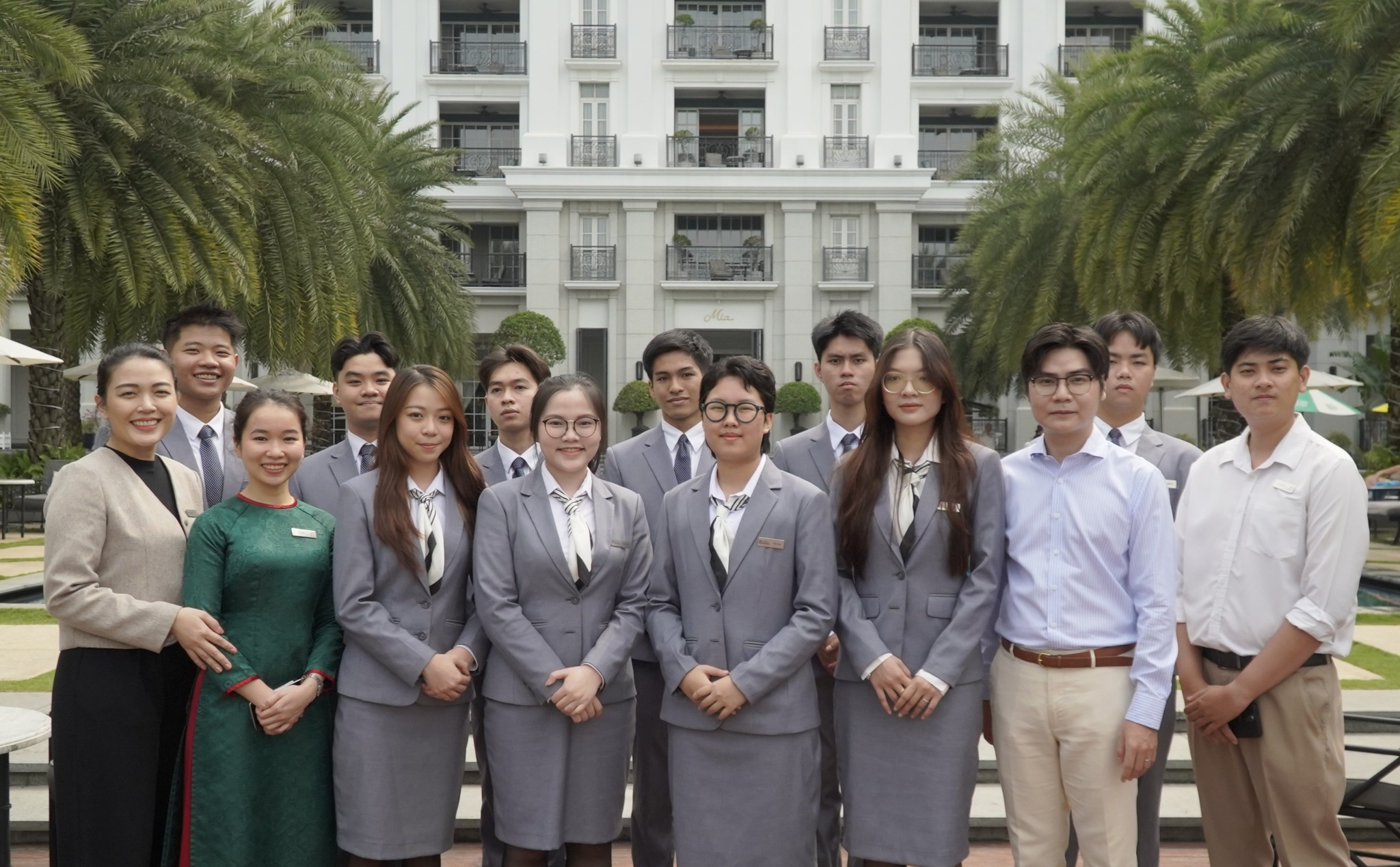 Sinh viên Hoa Sen Elite trải nghiệm buổi học thực tế tại Mia Saigon Luxury Boutique Hotel