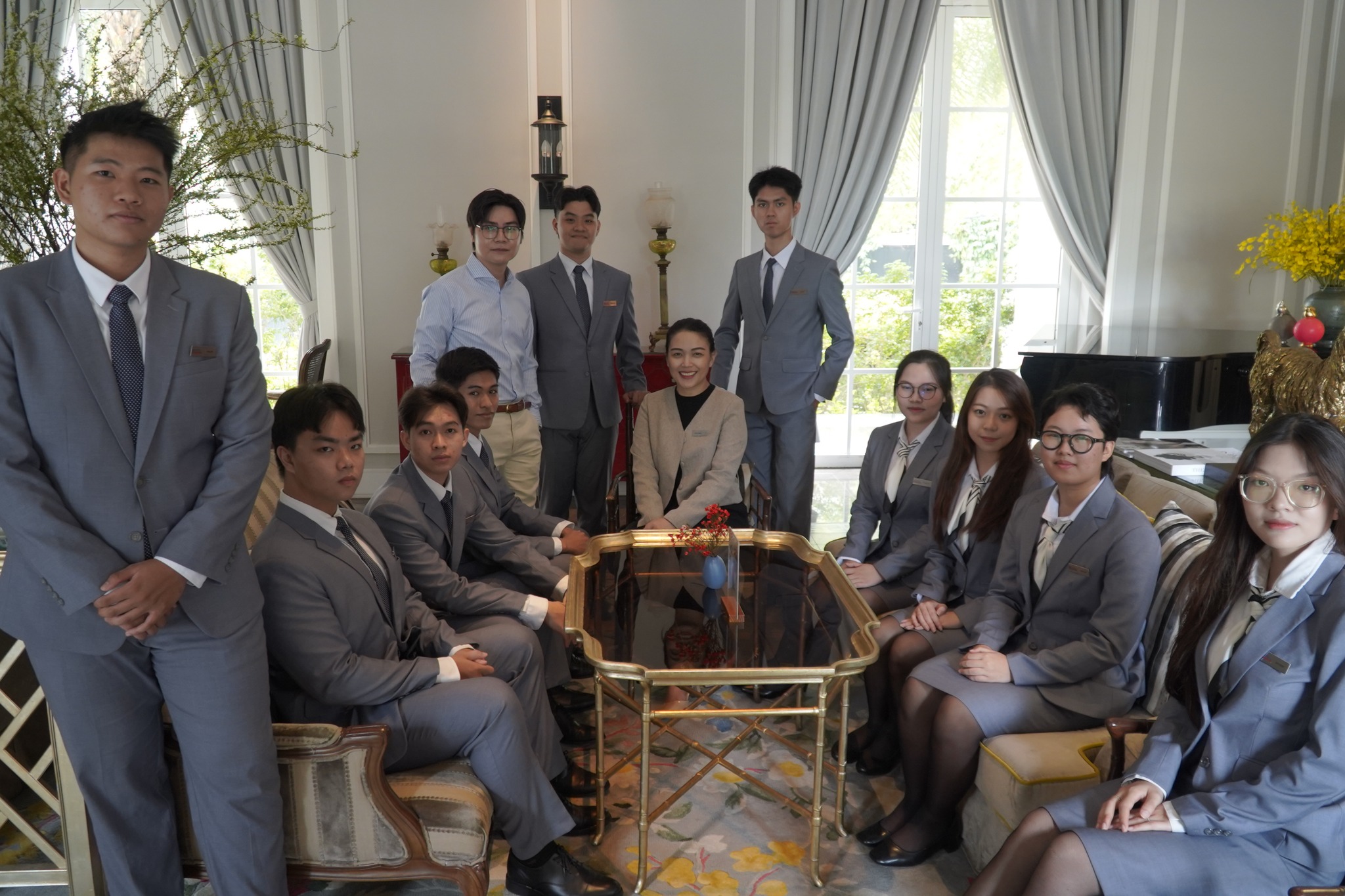 Sinh viên Hoa Sen Elite trải nghiệm buổi học thực tế tại Mia Saigon Luxury Boutique Hotel