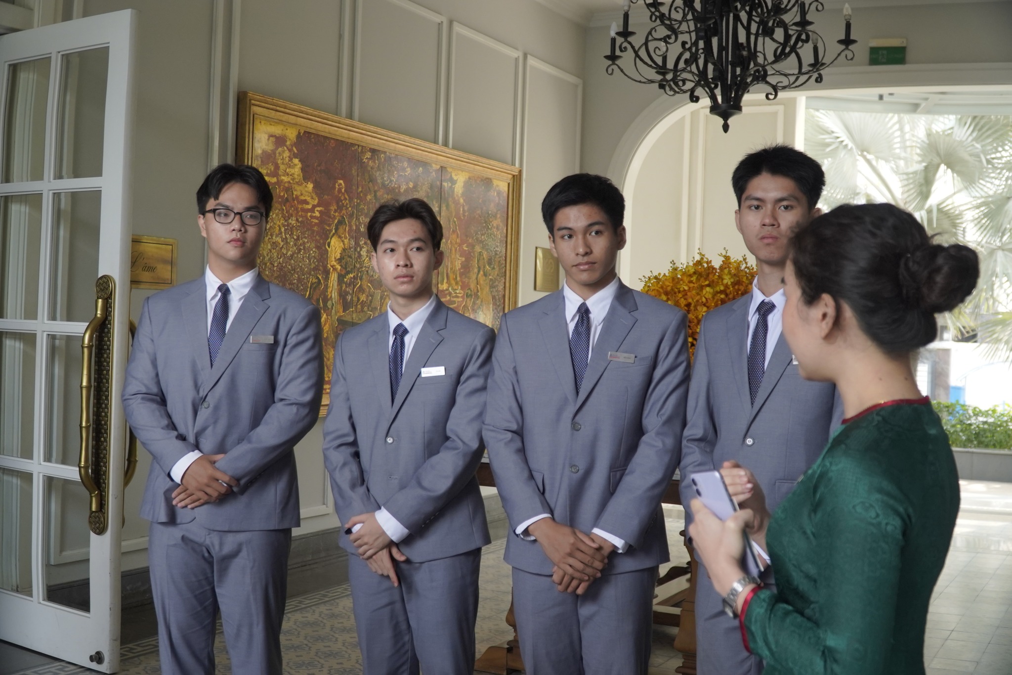 Sinh viên Hoa Sen Elite trải nghiệm buổi học thực tế tại Mia Saigon Luxury Boutique Hotel