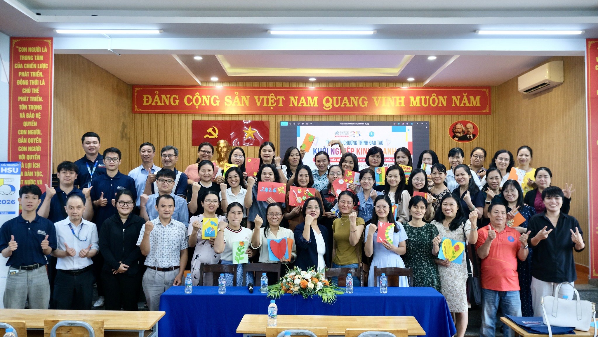 Buổi tập huấn khởi nghiệp dành cho giáo viên THPT: Lan tỏa tinh thần đổi mới từ giáo dục