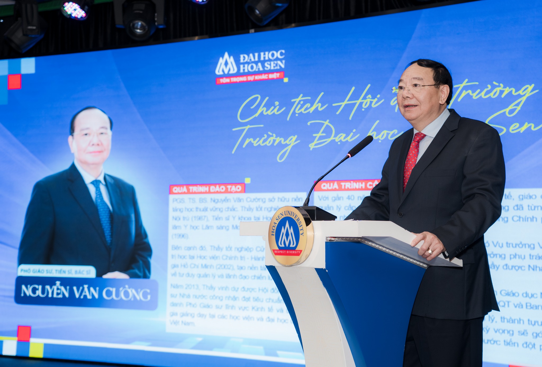 Trường Đại học Hoa Sen bổ nhiệm Chủ tịch Hội đồng Trường và Hiệu trưởng: Dấu mốc quản trị cho giai đoạn phát triển mới