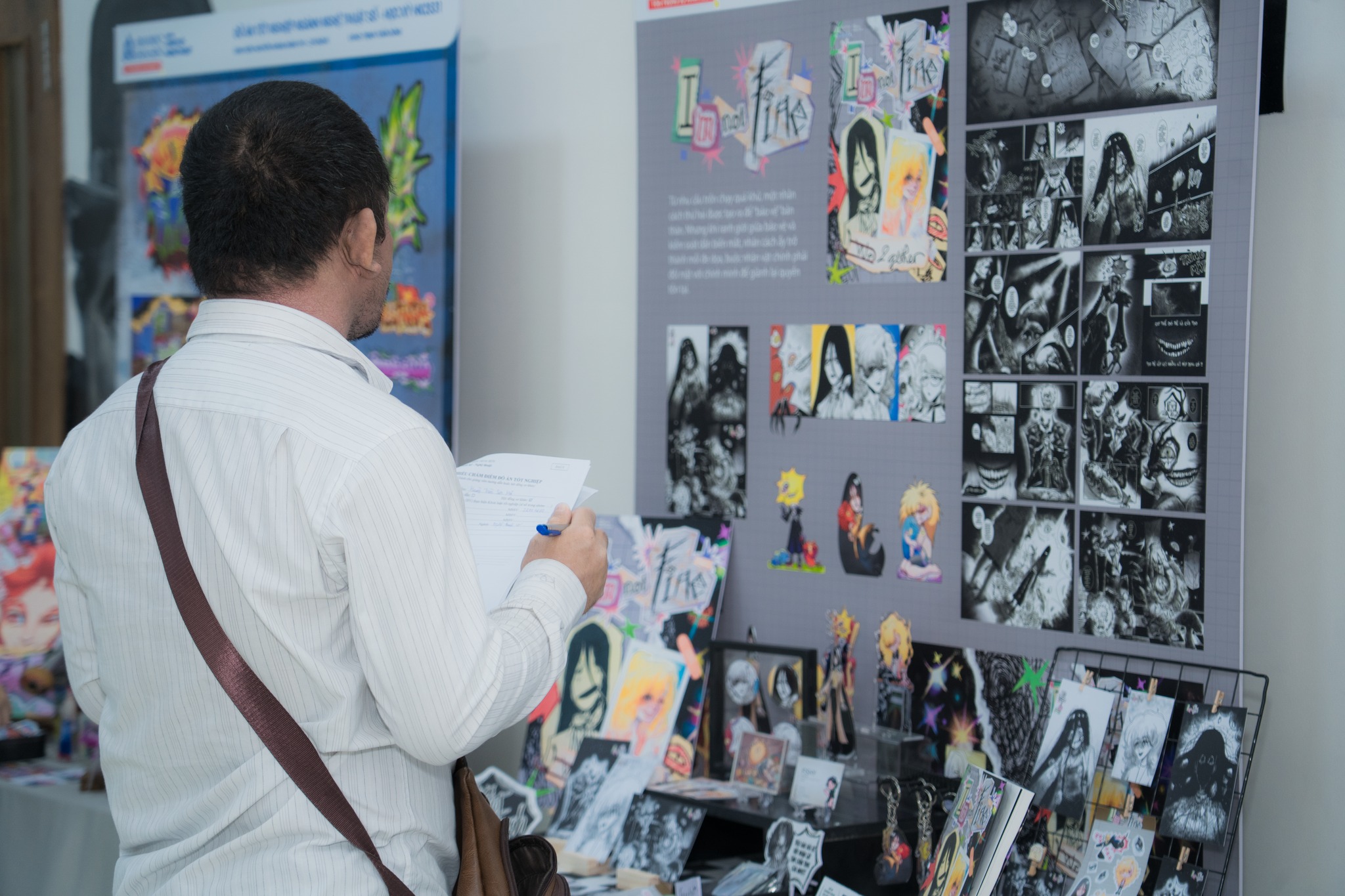 Khám phá không gian sáng tạo của sinh viên Thiết kế đồ họa và Nghệ thuật số HSU