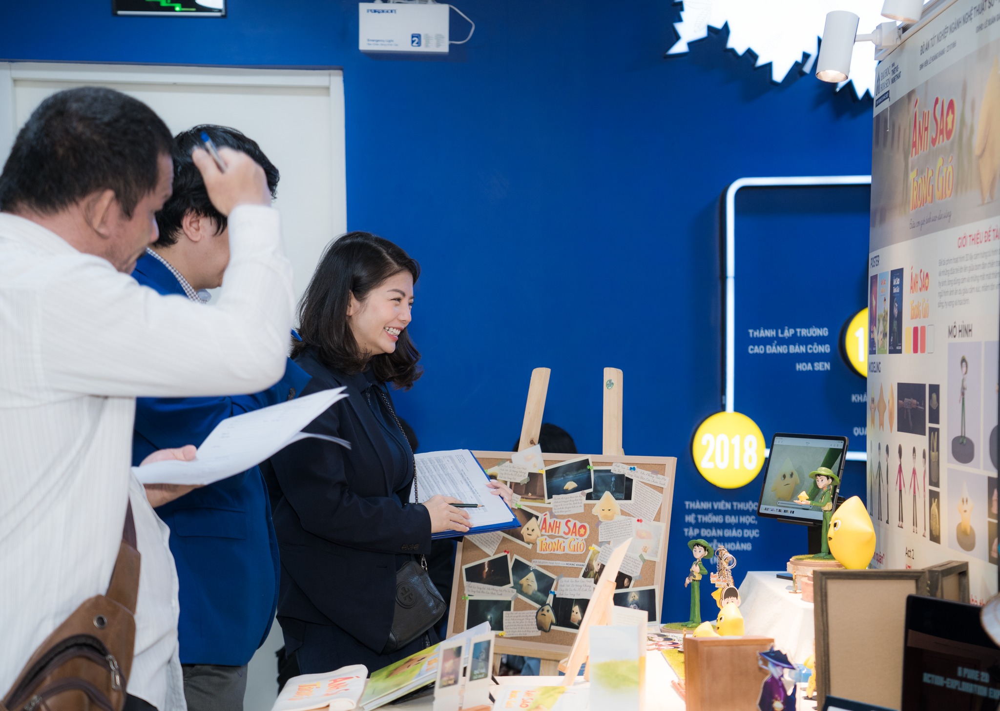 Khám phá không gian sáng tạo của sinh viên Thiết kế đồ họa và Nghệ thuật số HSU