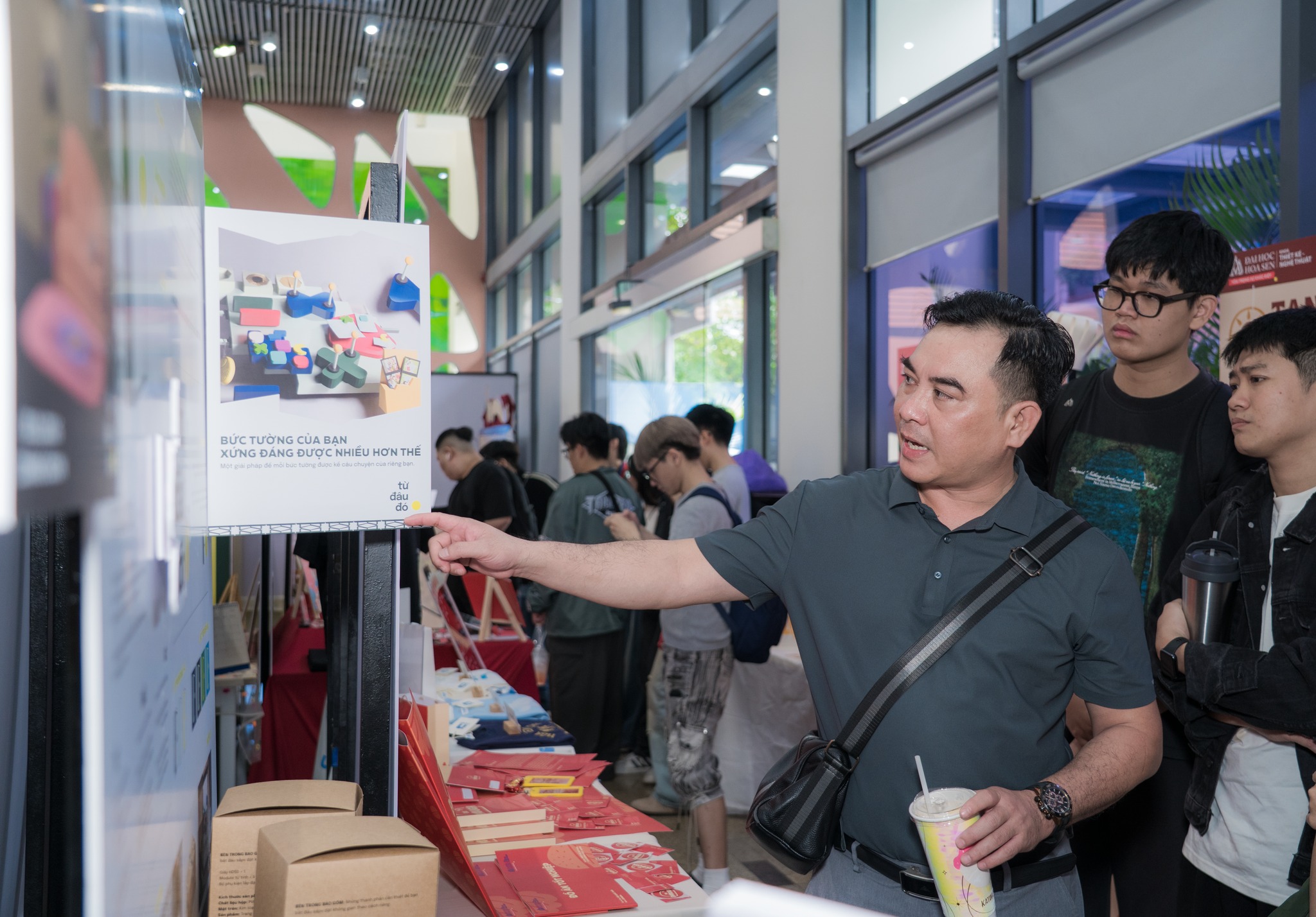 Khám phá không gian sáng tạo của sinh viên Thiết kế đồ họa và Nghệ thuật số HSU