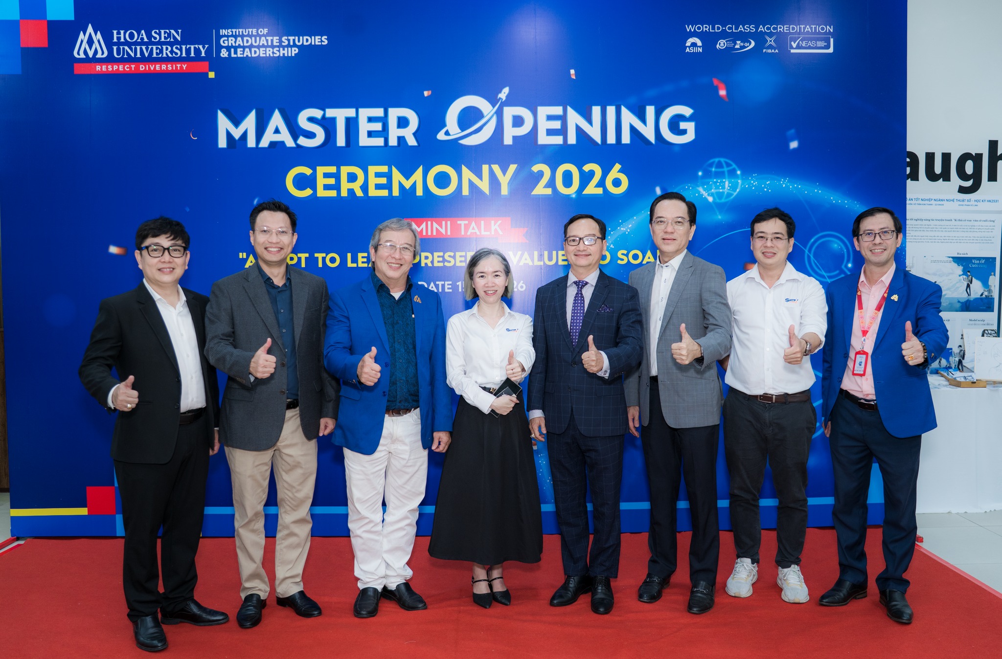 Lễ Khai giảng Chương trình Thạc sĩ Trường Đại học Hoa Sen năm 2026