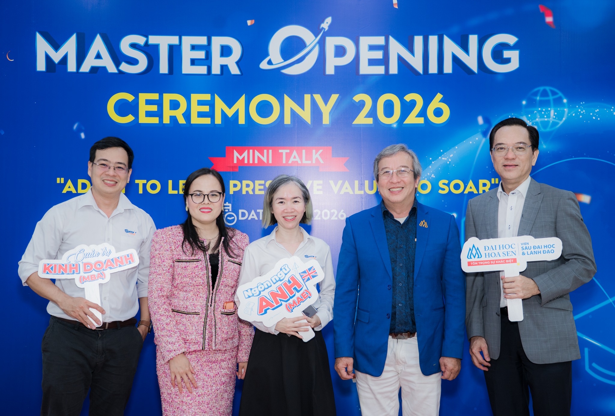 Lễ Khai giảng Chương trình Thạc sĩ Trường Đại học Hoa Sen năm 2026