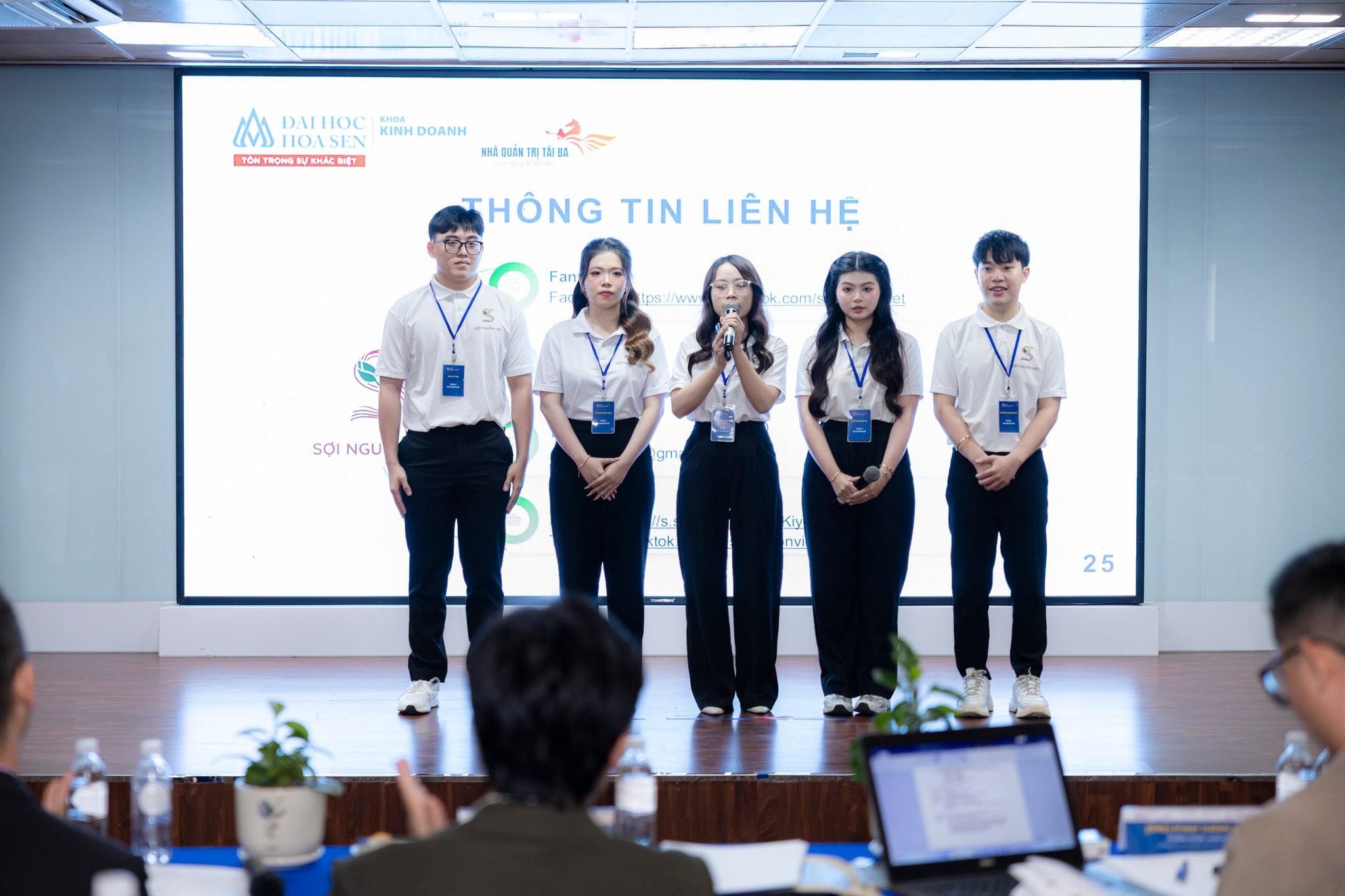 Sinh viên HSU khẳng định bản lĩnh quản trị tại Chung kết “Nhà Quản trị tài ba 2025”