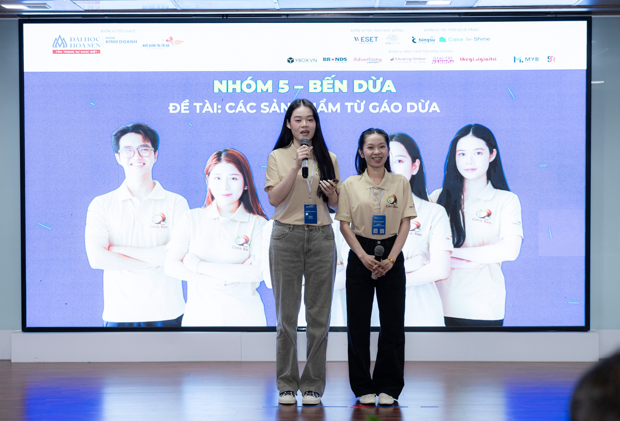 Sinh viên HSU khẳng định bản lĩnh quản trị tại Chung kết “Nhà Quản trị tài ba 2025”