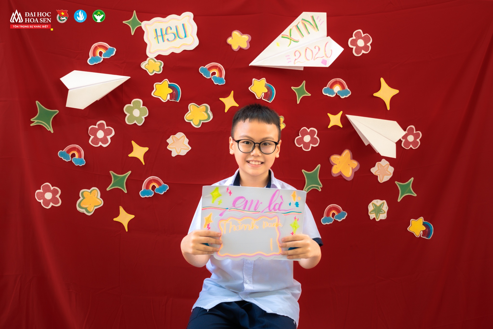 Rực rỡ sắc xuân với photobooth đặc biệt trong chiến dịch Xuân Tình nguyện 2026 của HSU