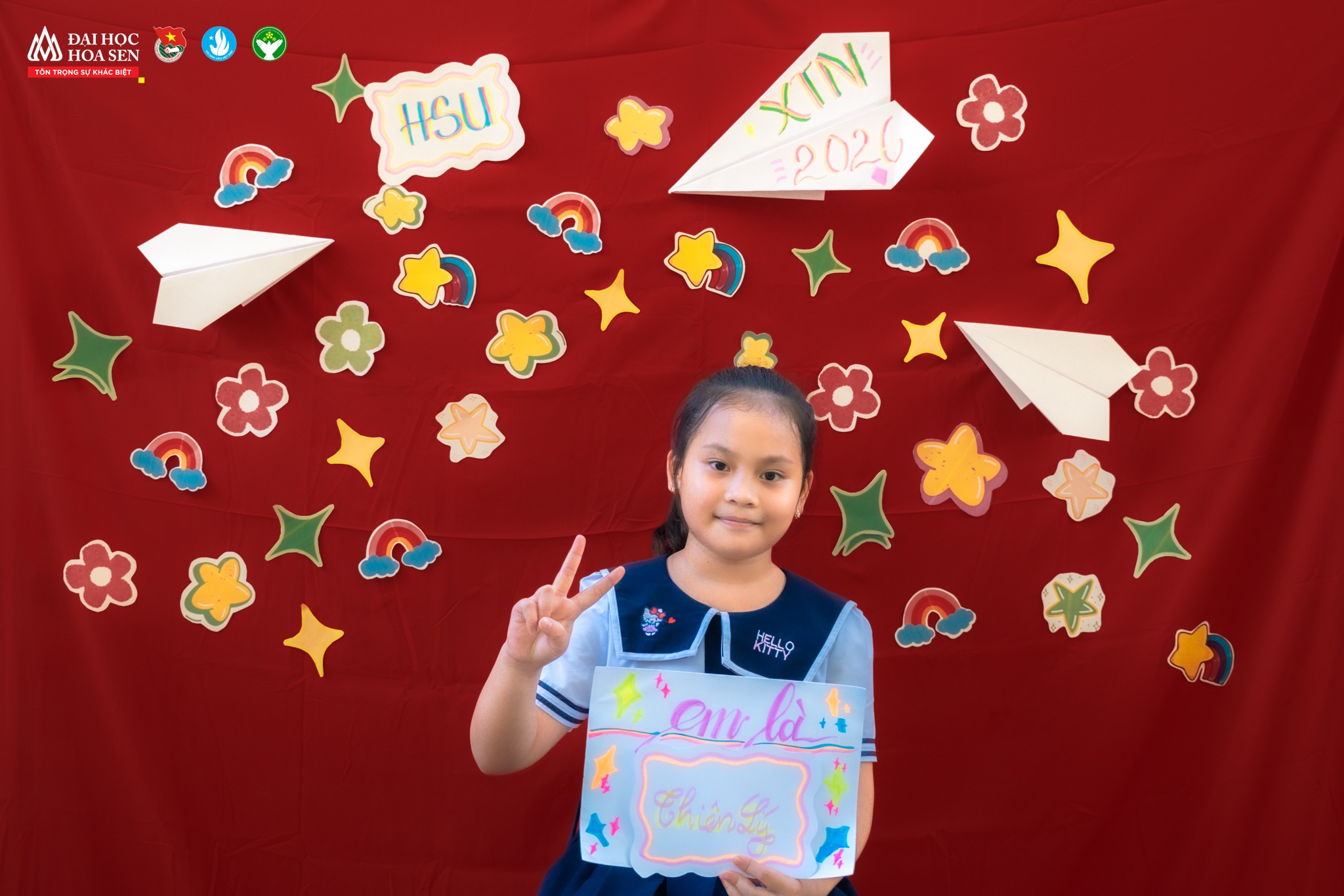 Rực rỡ sắc xuân với photobooth đặc biệt trong chiến dịch Xuân Tình nguyện 2026 của HSU