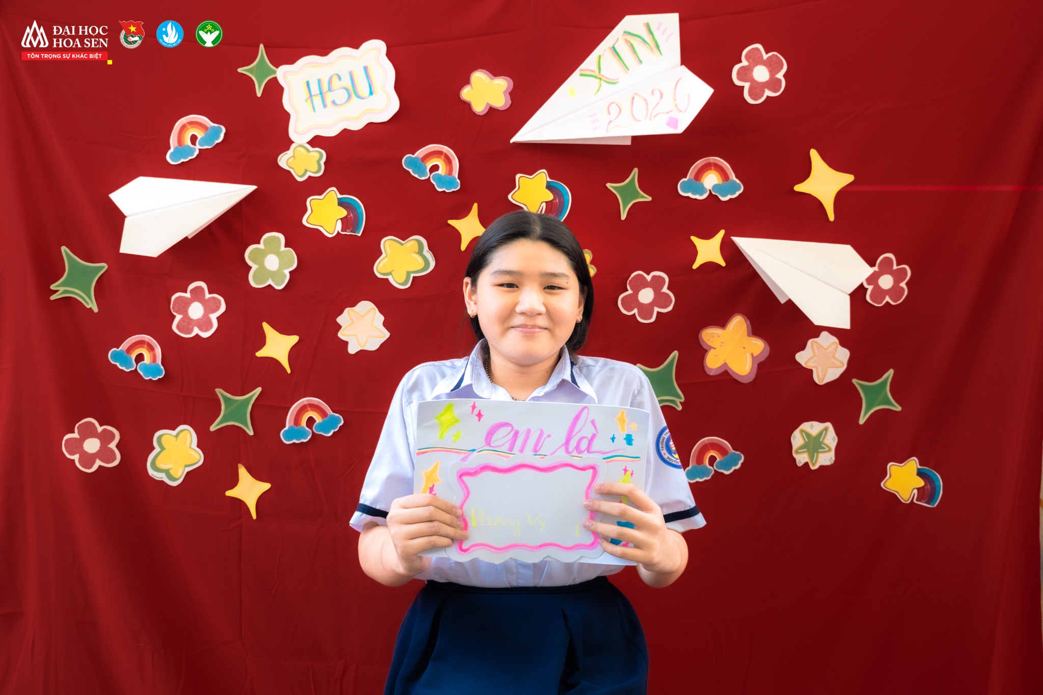 Rực rỡ sắc xuân với photobooth đặc biệt trong chiến dịch Xuân Tình nguyện 2026 của HSU