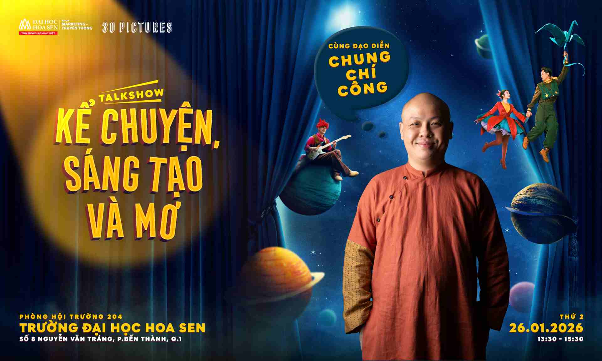 Workshop “Kể chuyện – Sáng tạo – Mơ”: Hành trình storytelling trong lĩnh vực sáng tạo