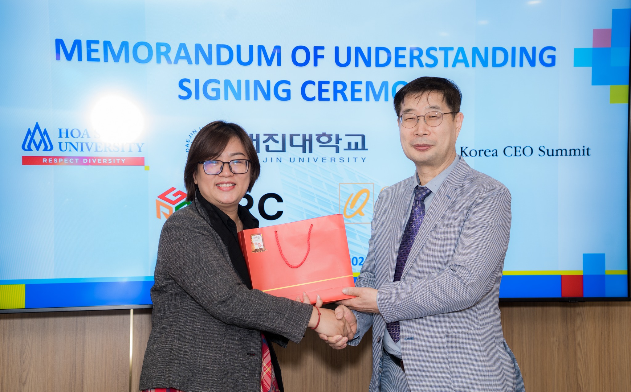 Đại học Hoa Sen ký kết hợp tác với Đại học Daejin và Korea CEO Summit, mở rộng cơ hội kết nối quốc tế cho sinh viên