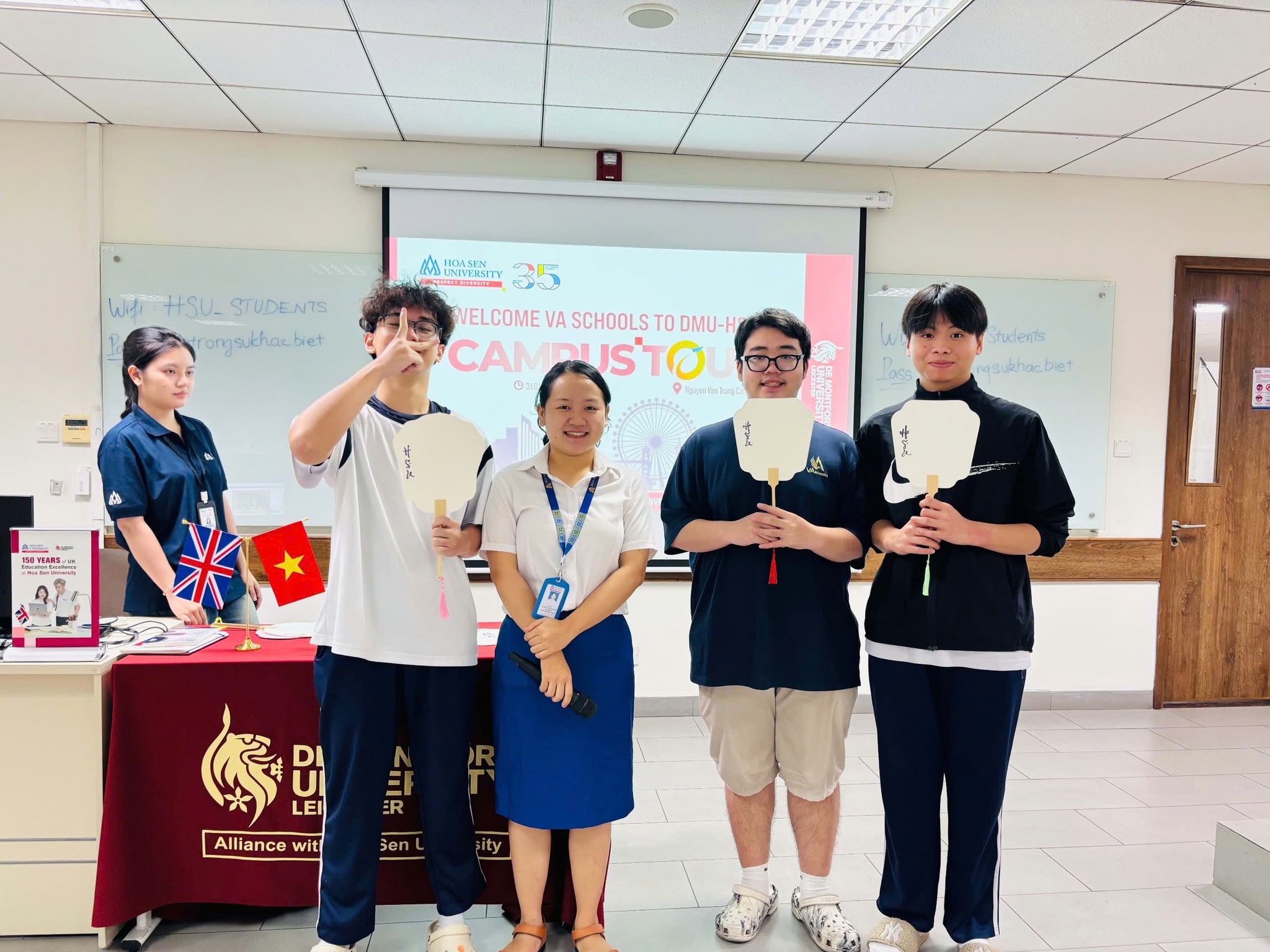 Campus Tour DMU–HSU: Cơ hội trải nghiệm đại học cho học sinh THPT Mỹ Anh Việt