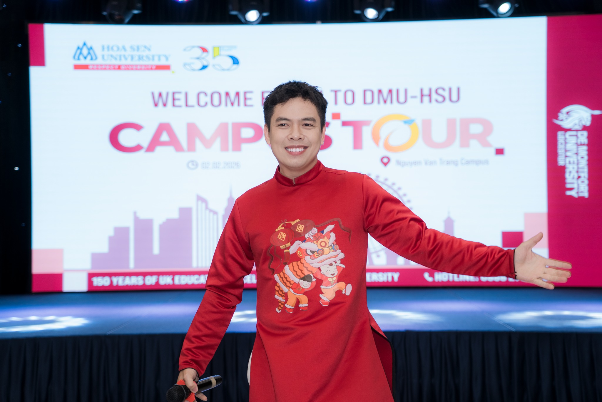 Học sinh trường EMASI trải nghiệm môi trường đại học, tìm hiểu lộ trình đào tạo quốc tế tại HSU