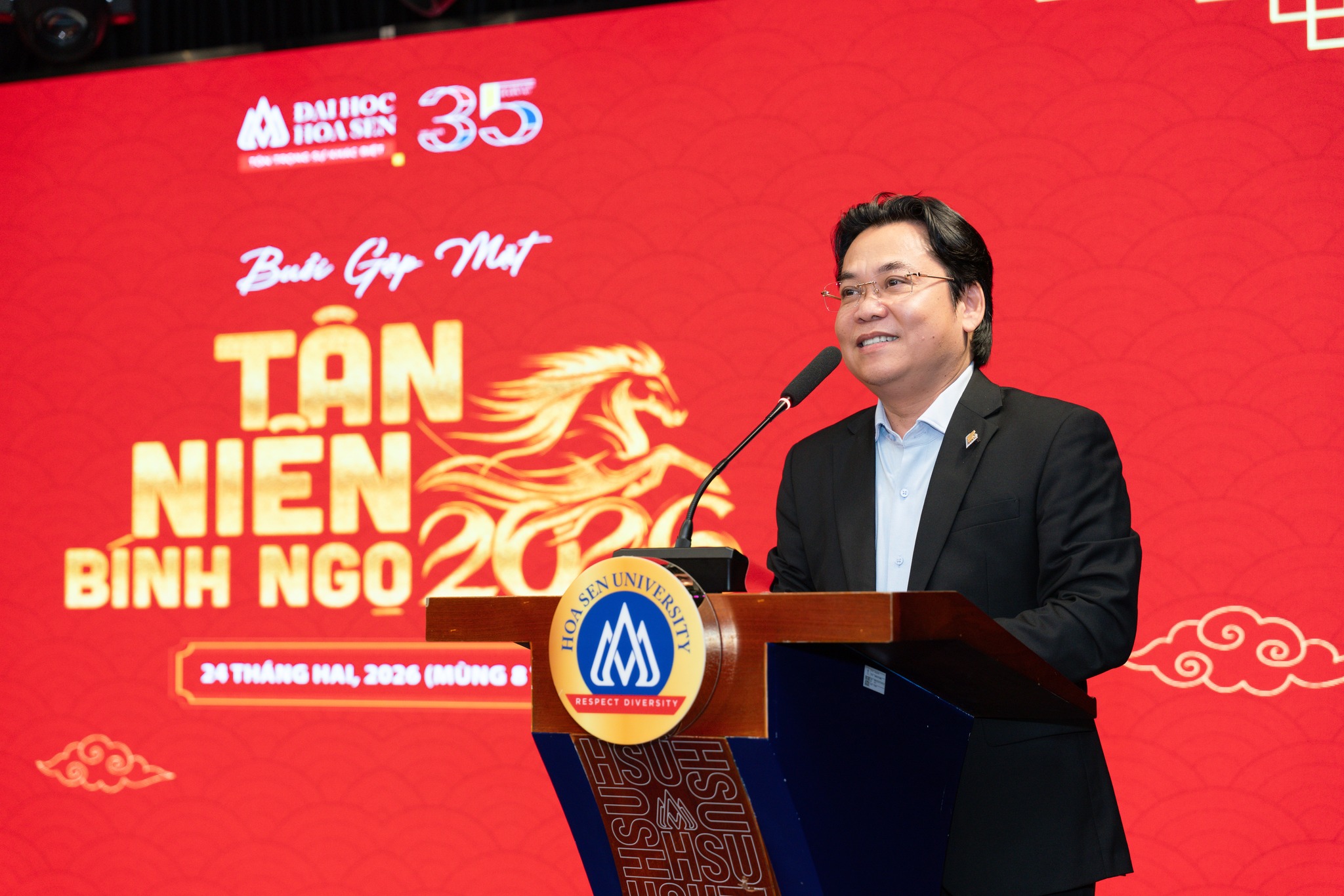 Gặp mặt Tân Niên Bính Ngọ 2026: Khơi dậy năng lượng, khẳng định bản sắc Hoa Sen trước thềm 35 năm thành lập