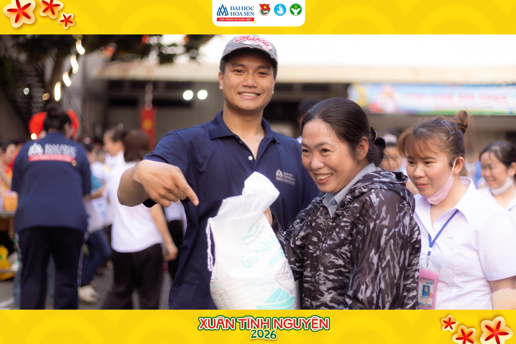 Xuân Tình Nguyện HSU 2026 mang “Nụ cười sau giờ tan ca” đến phường Trung Mỹ Tây