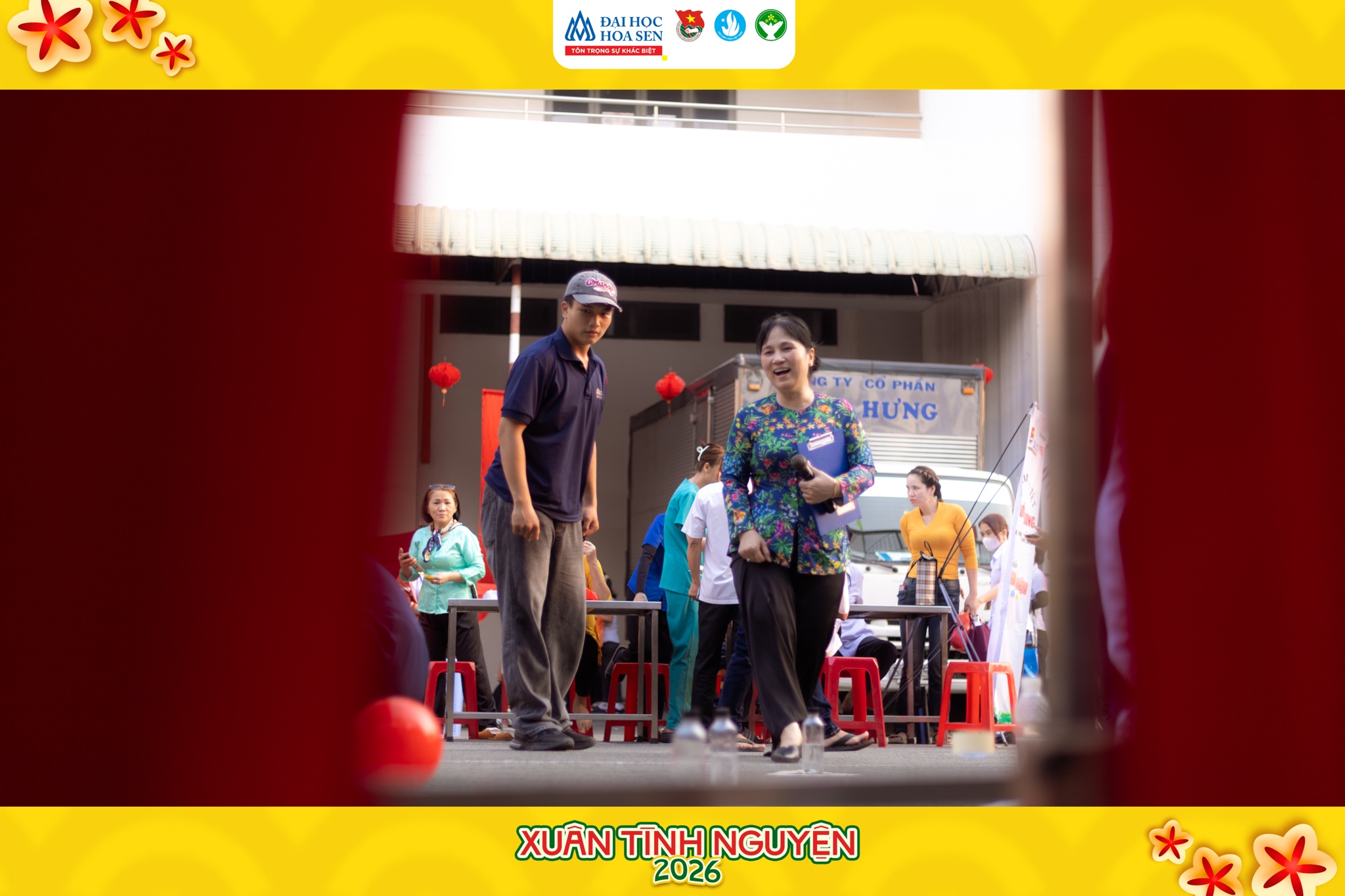 Xuân Tình Nguyện HSU 2026 mang “Nụ cười sau giờ tan ca” đến phường Trung Mỹ Tây